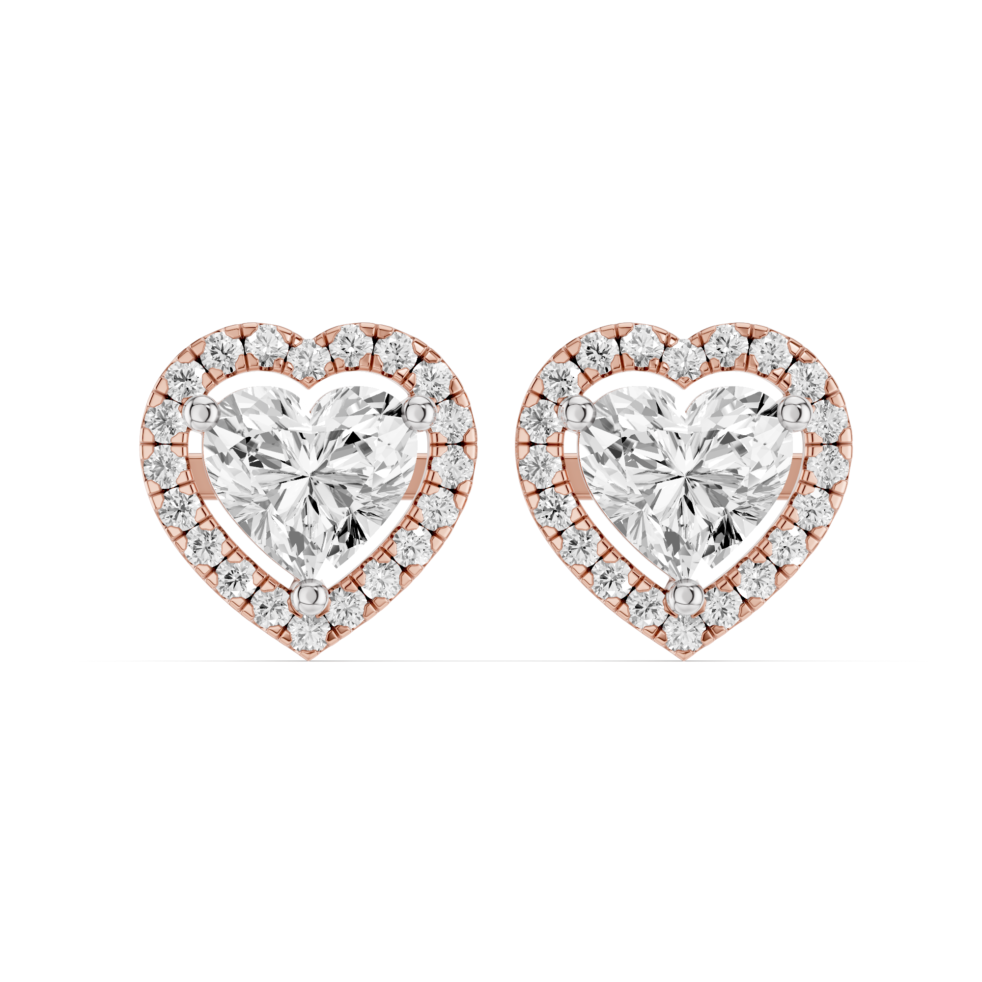 The Amorette Royale Diamond Earrings