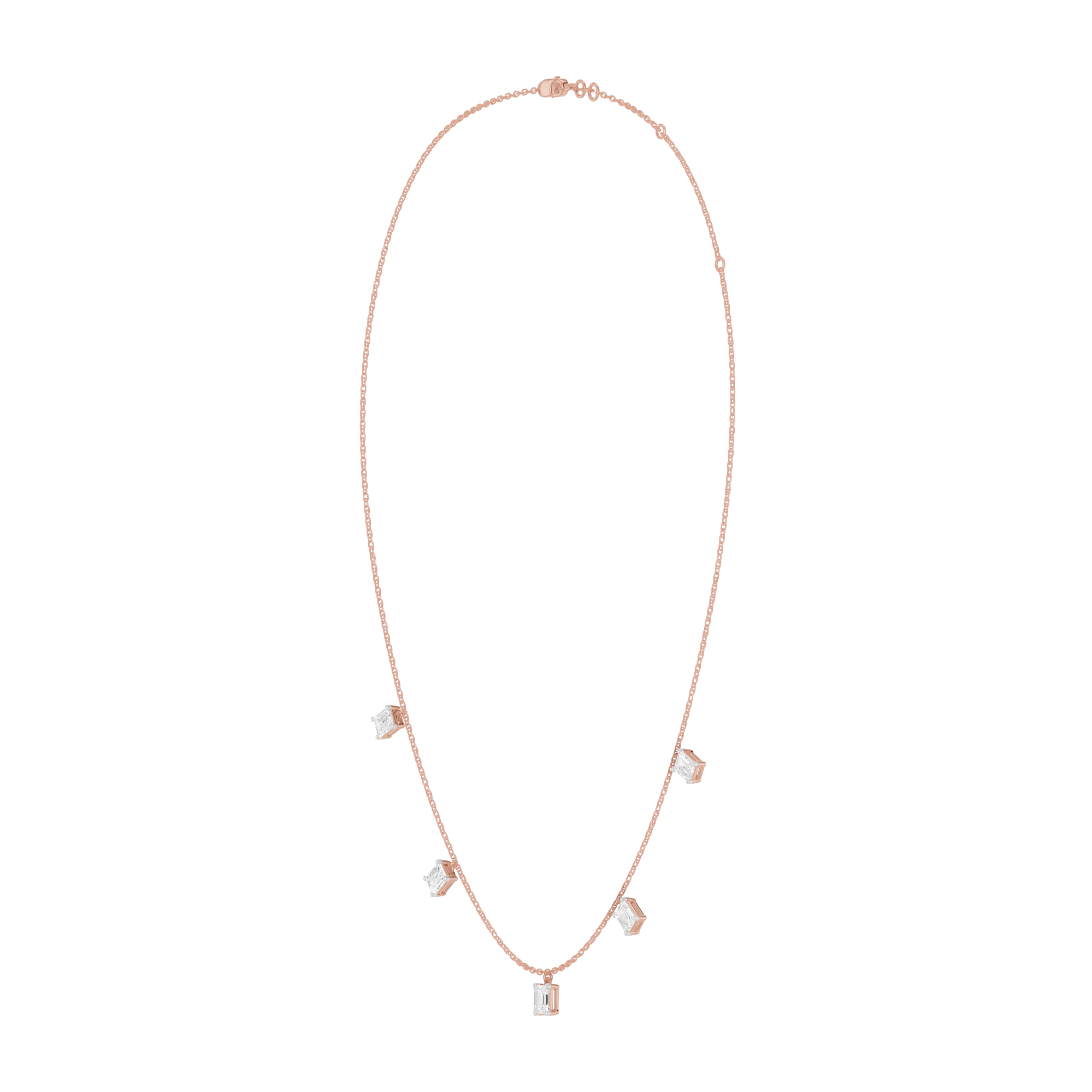 The Orynthé Emerald Diamond Necklace