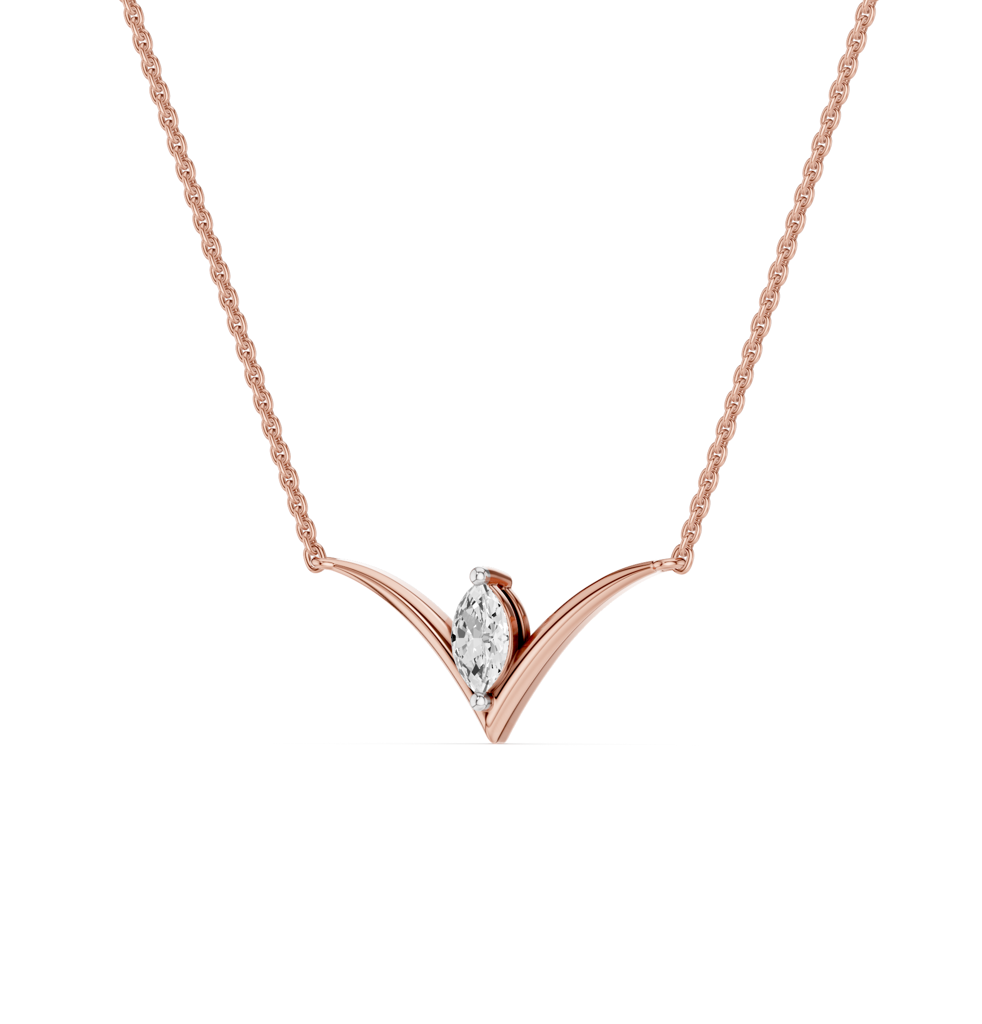 The Vaelisse Marquise Diamond Pendant