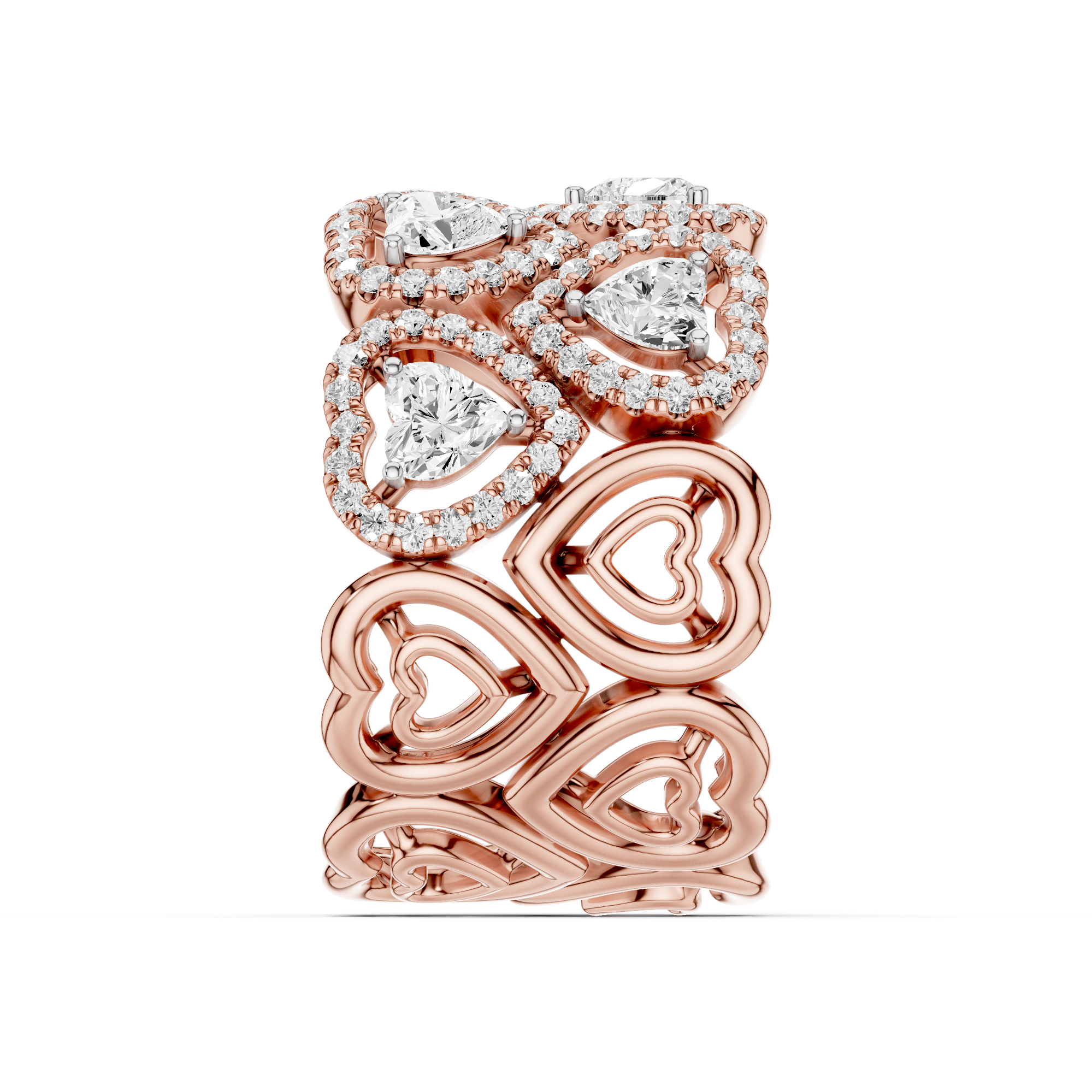 The Amelisse Heart Diamond Ring