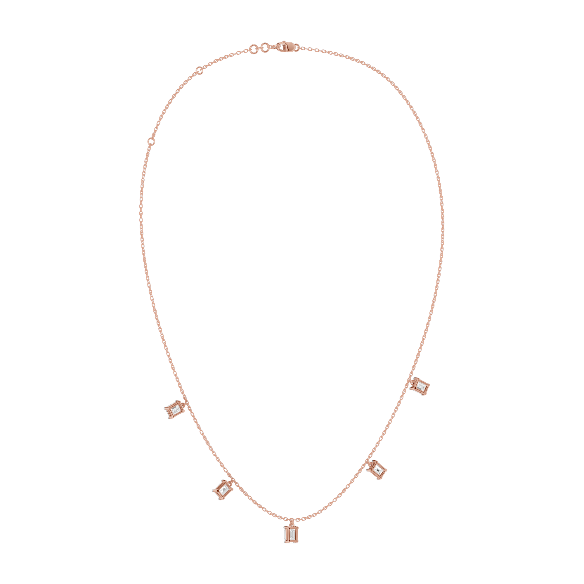 The Orynthé Emerald Diamond Necklace