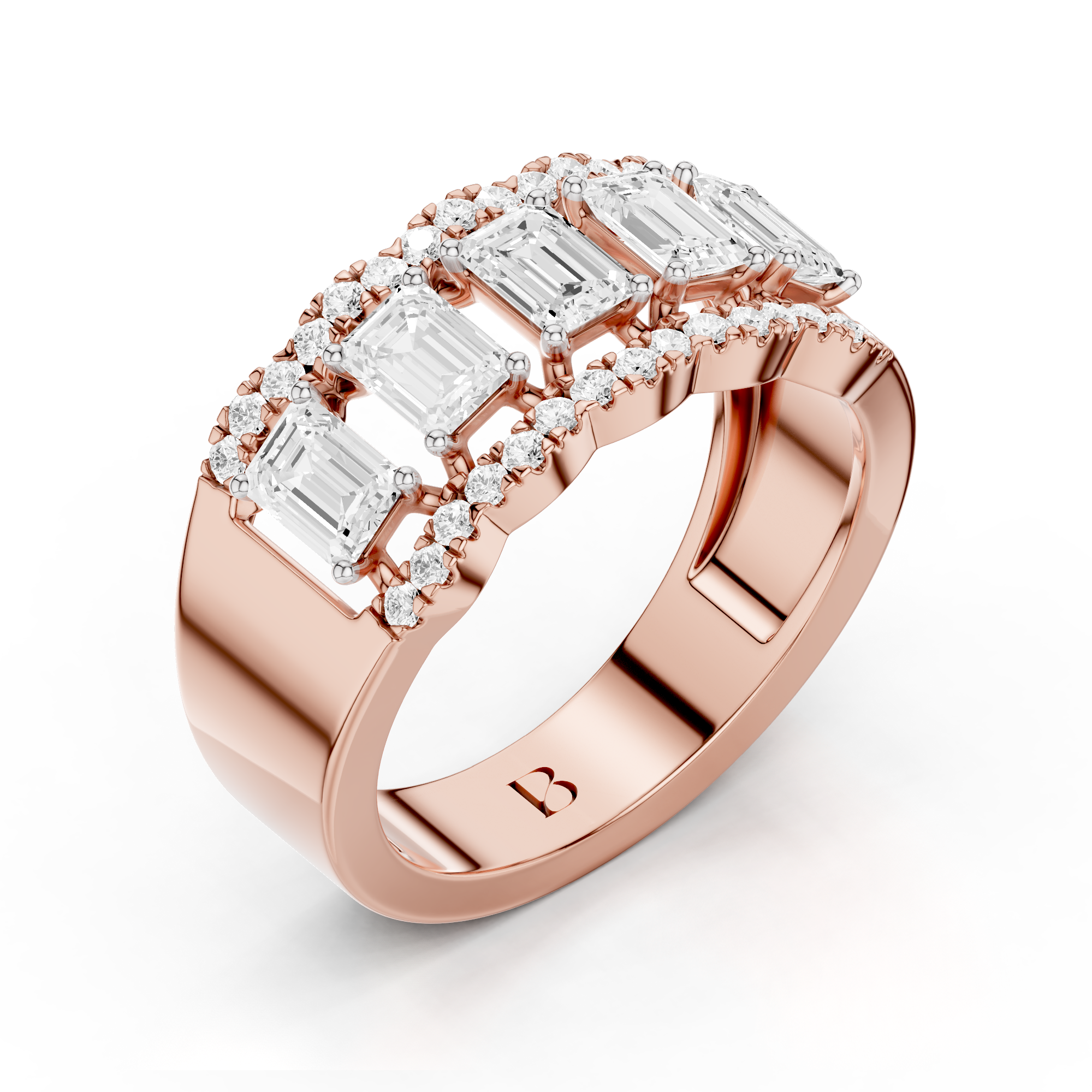 The Orivelle Prism Diamond Ring