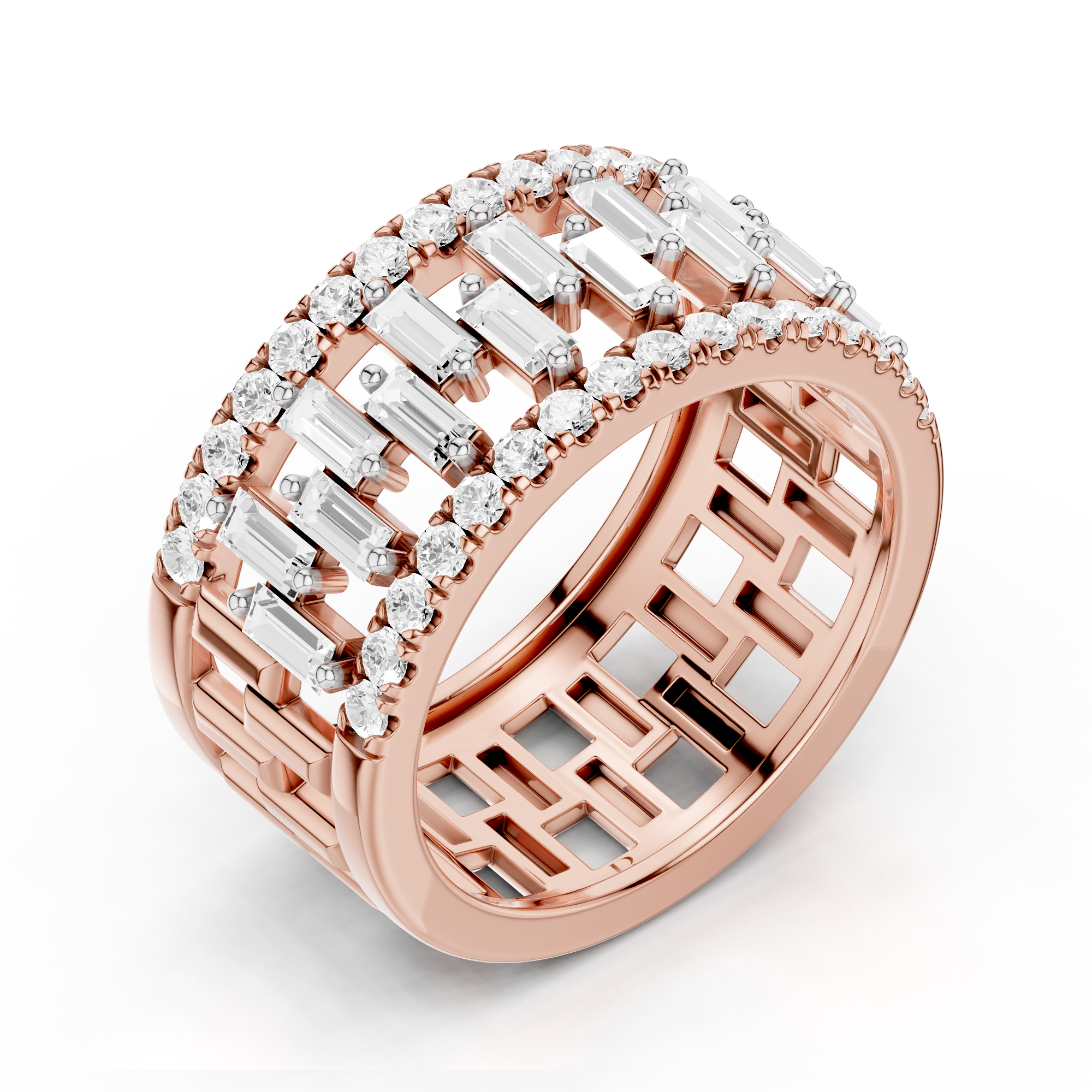 The Solvienne Diamond Ring