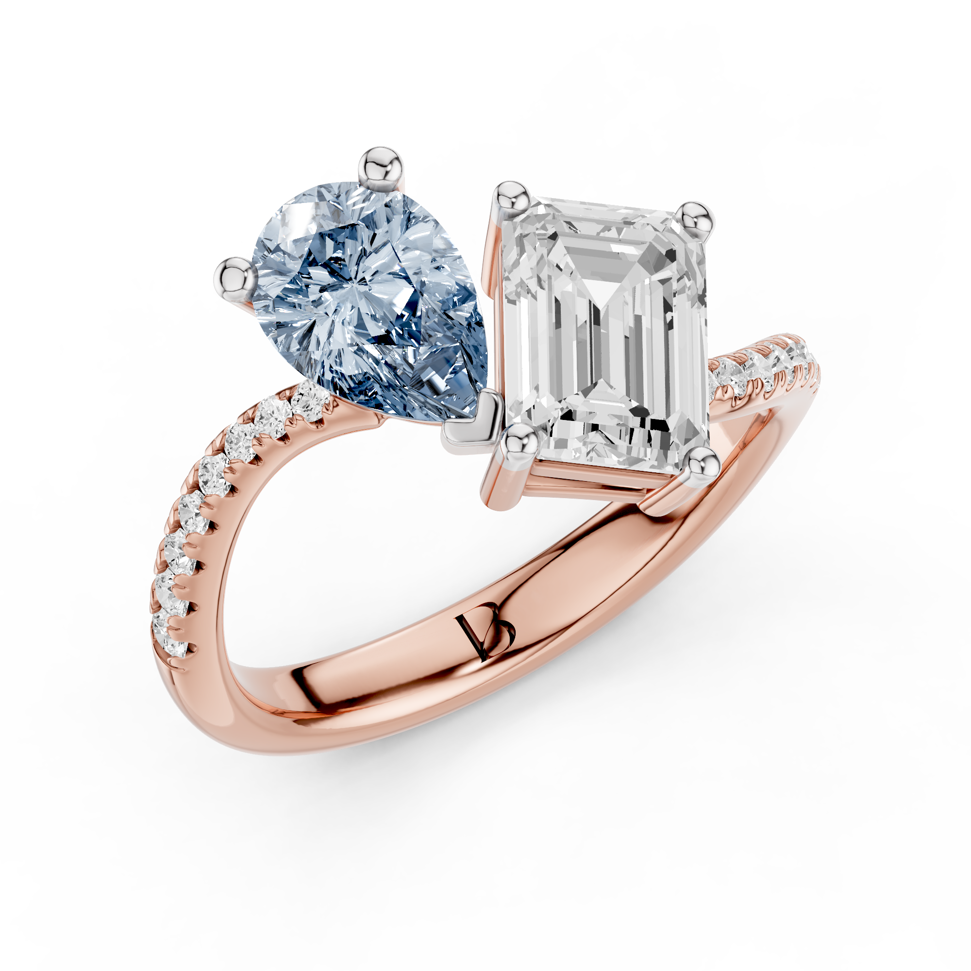 The Aurevienne Trinity Diamond Ring