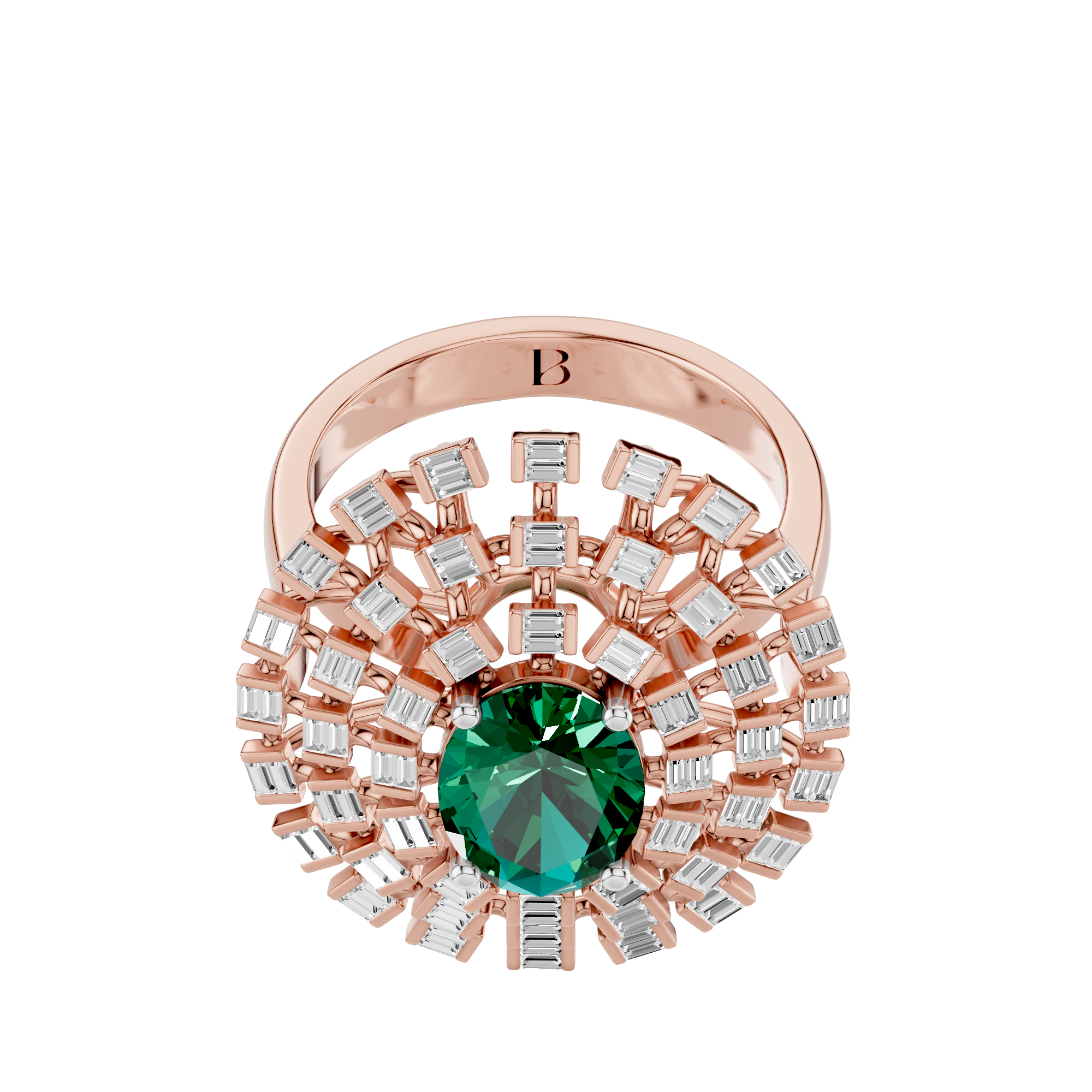 The Valençe Baguette Lab Grown Diamond Ring