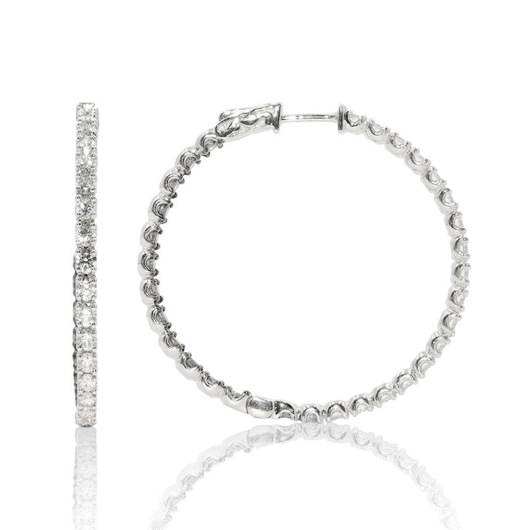 Opulent Orbit Hoops
