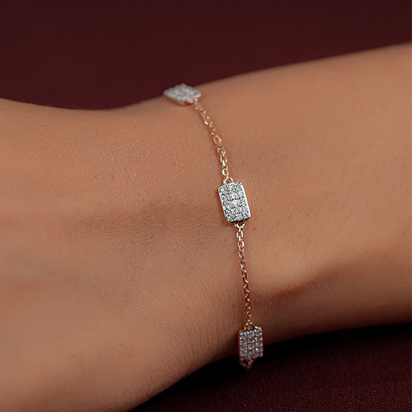 Moonlit Lab Grown Diamond Bracelet