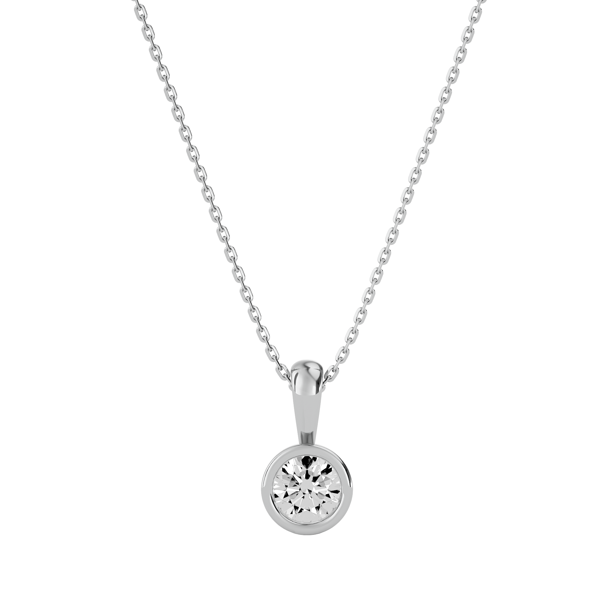 Divinely Adorned Lab Grown Diamond Pendant