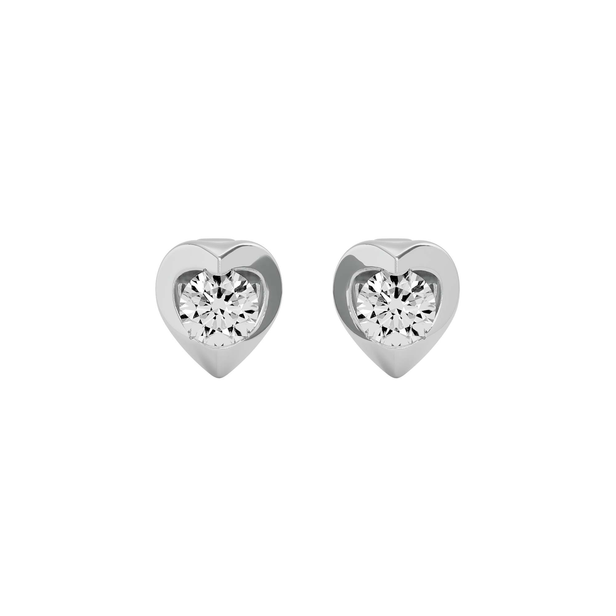 Heartfelt Radiance Lab Grown Diamond Earrings