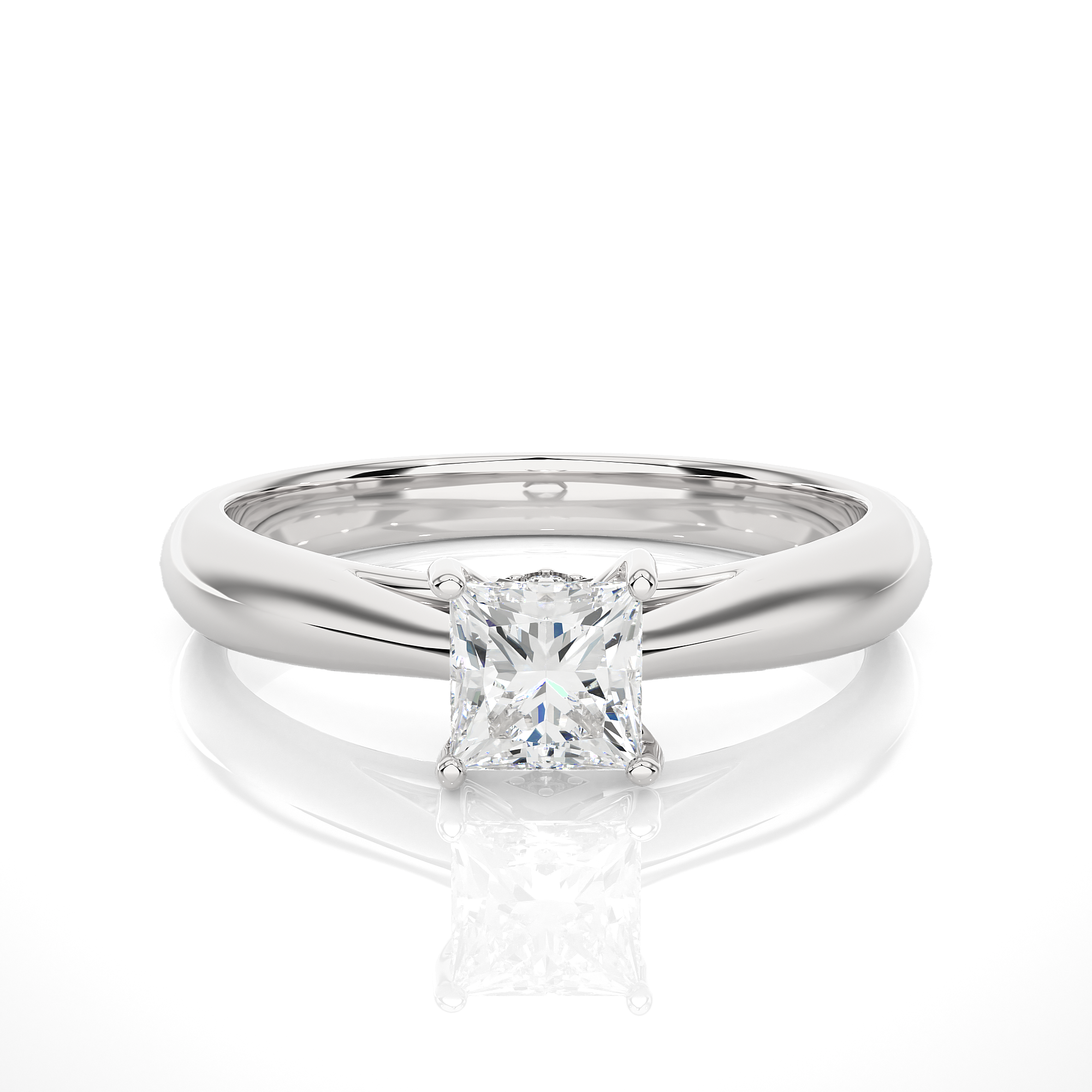 Nightfall Solitaire Lab Grown Diamond Ring