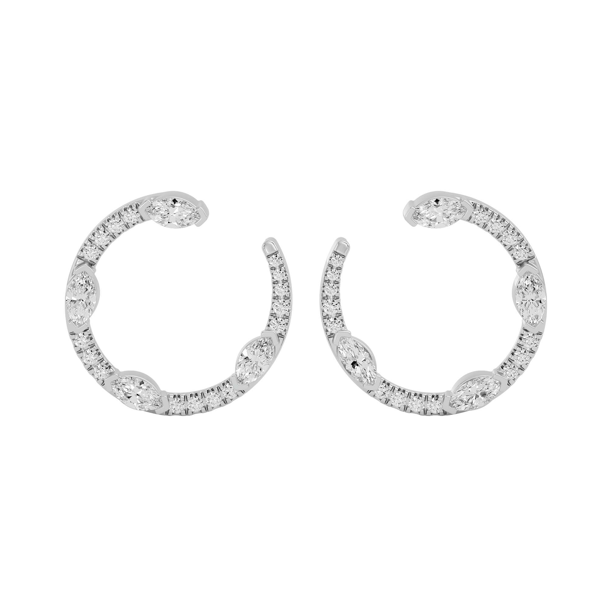 Luxe Marquise Lab Grown Diamond Earrings