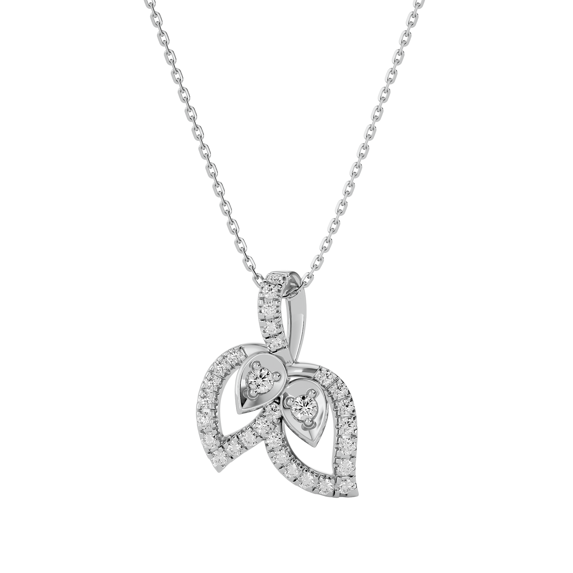 Seraphic Sparkle Lab Grown Diamond Pendant