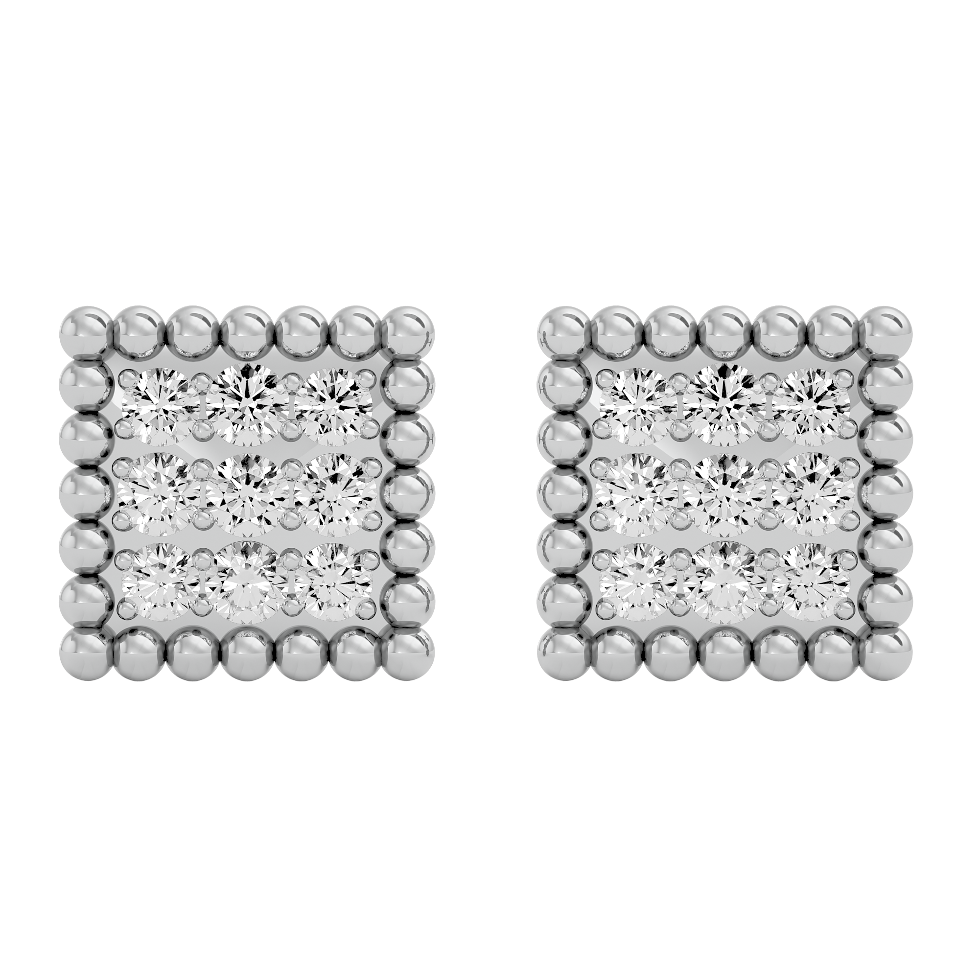 Opulent Bloom Lab Grown Diamond Earrings