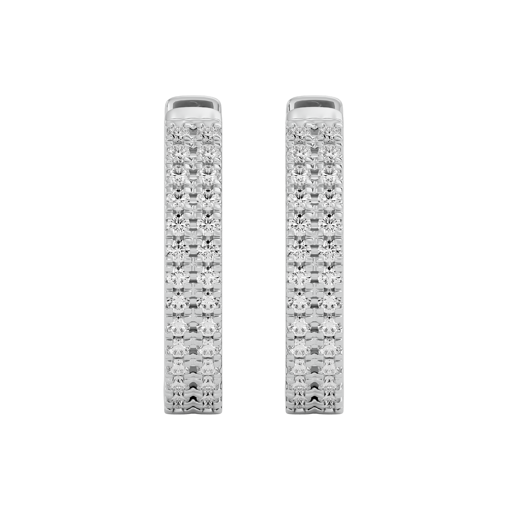 Opulent Circlets Lab Grown Diamond Earrings