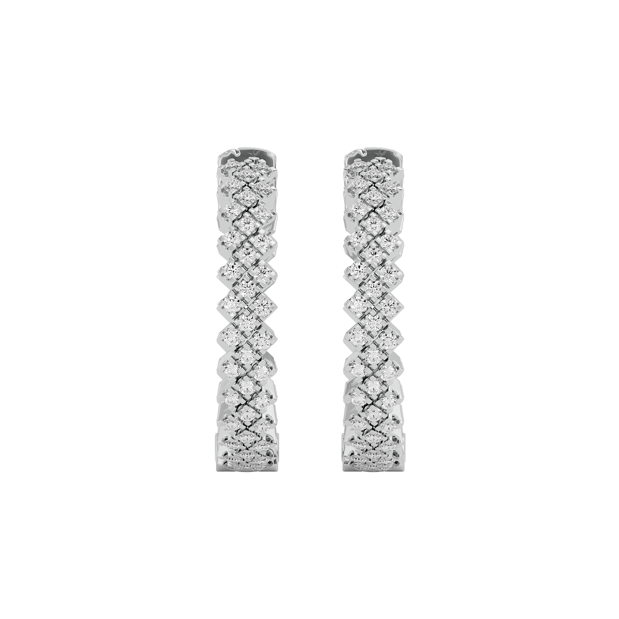 Cosmic Shimmer Lab Grown Diamond Hoops