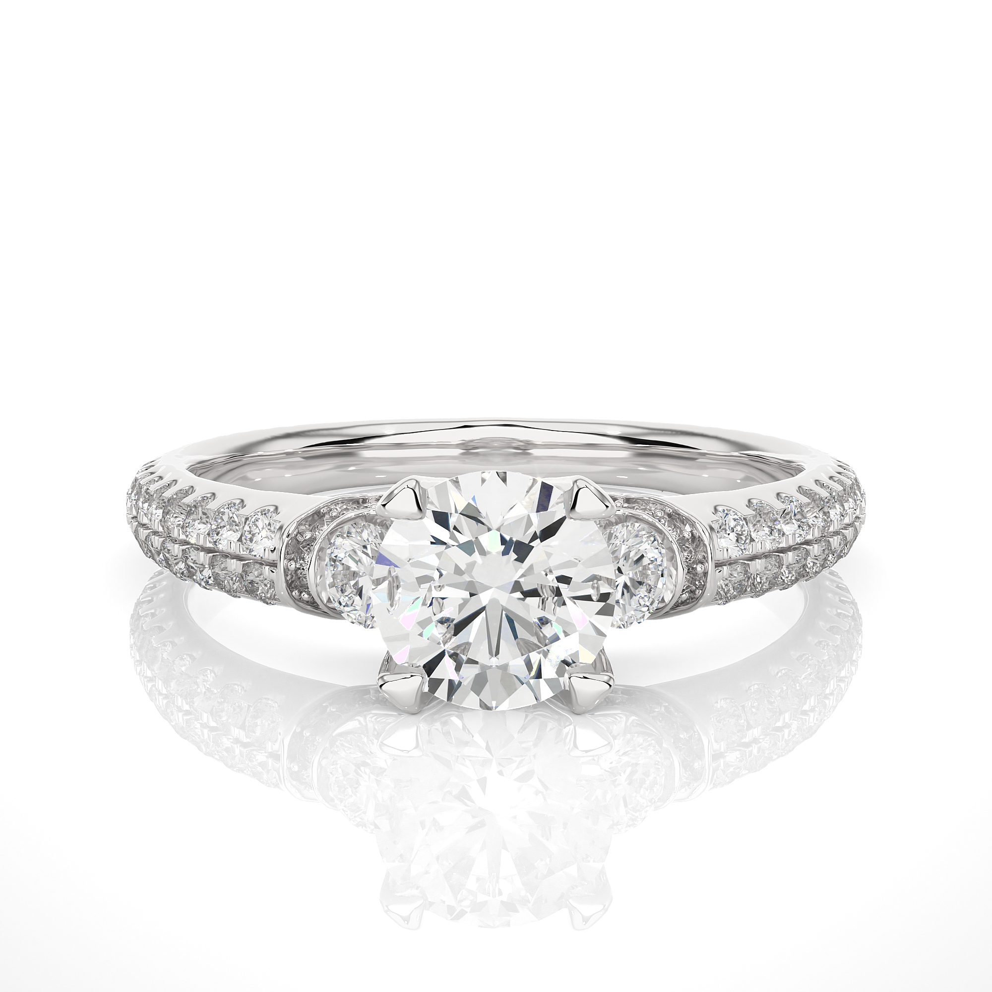 Amadeus Solitaire Lab Grown Diamond Ring
