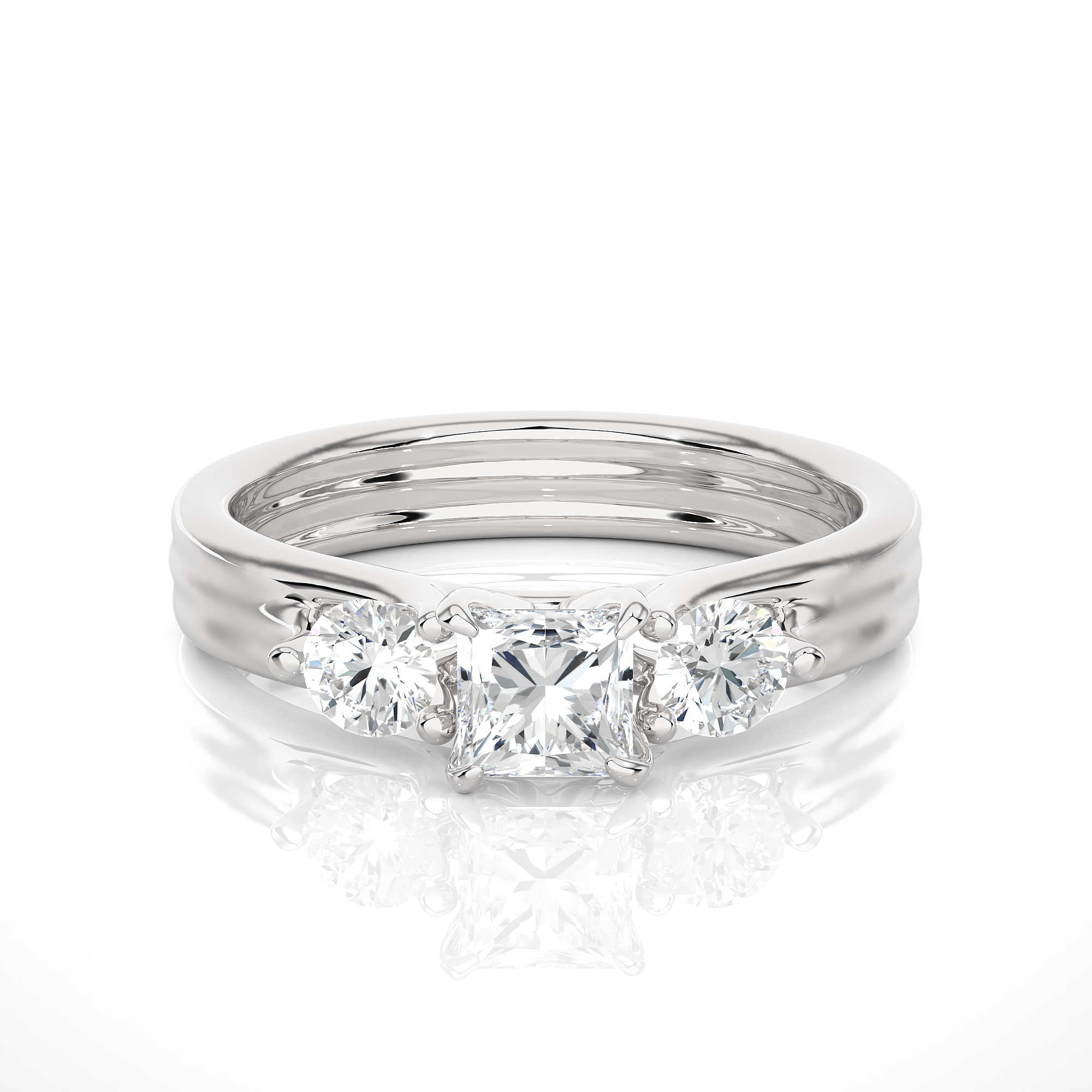 Iceberg Solitaire Lab Grown Diamond Ring