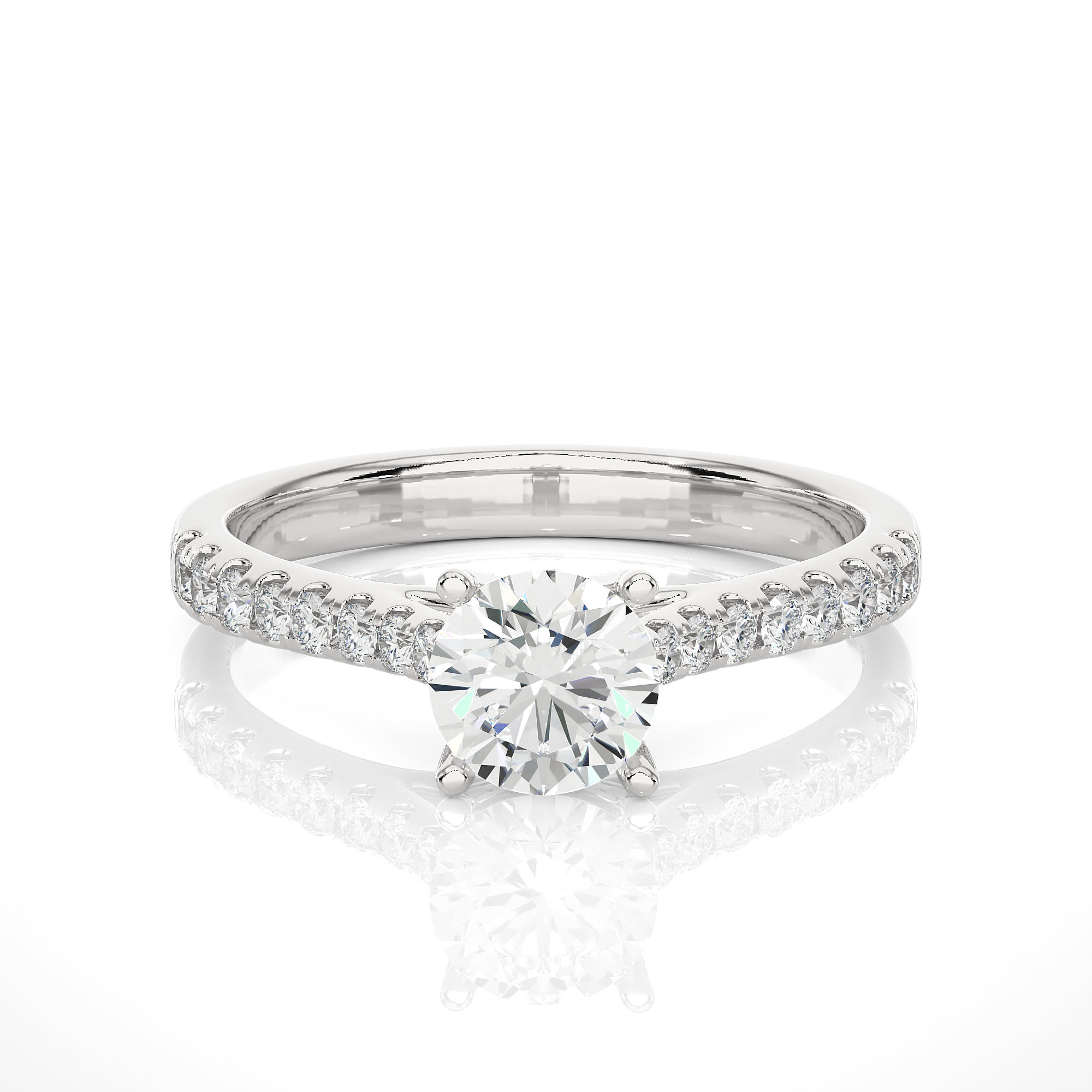 Elysian Solitaire Lab Grown Diamond Ring