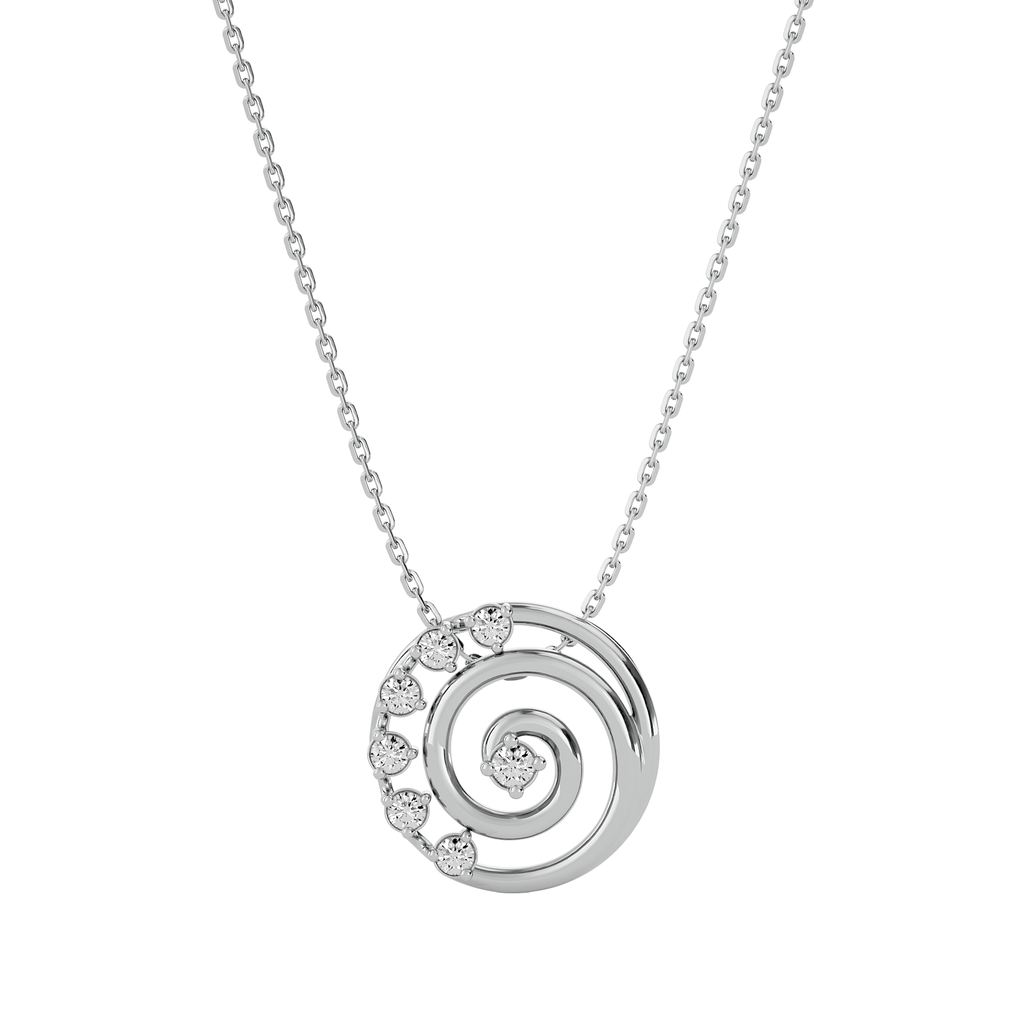 Perla Brillante Charm Lab Grown Diamond Pendant