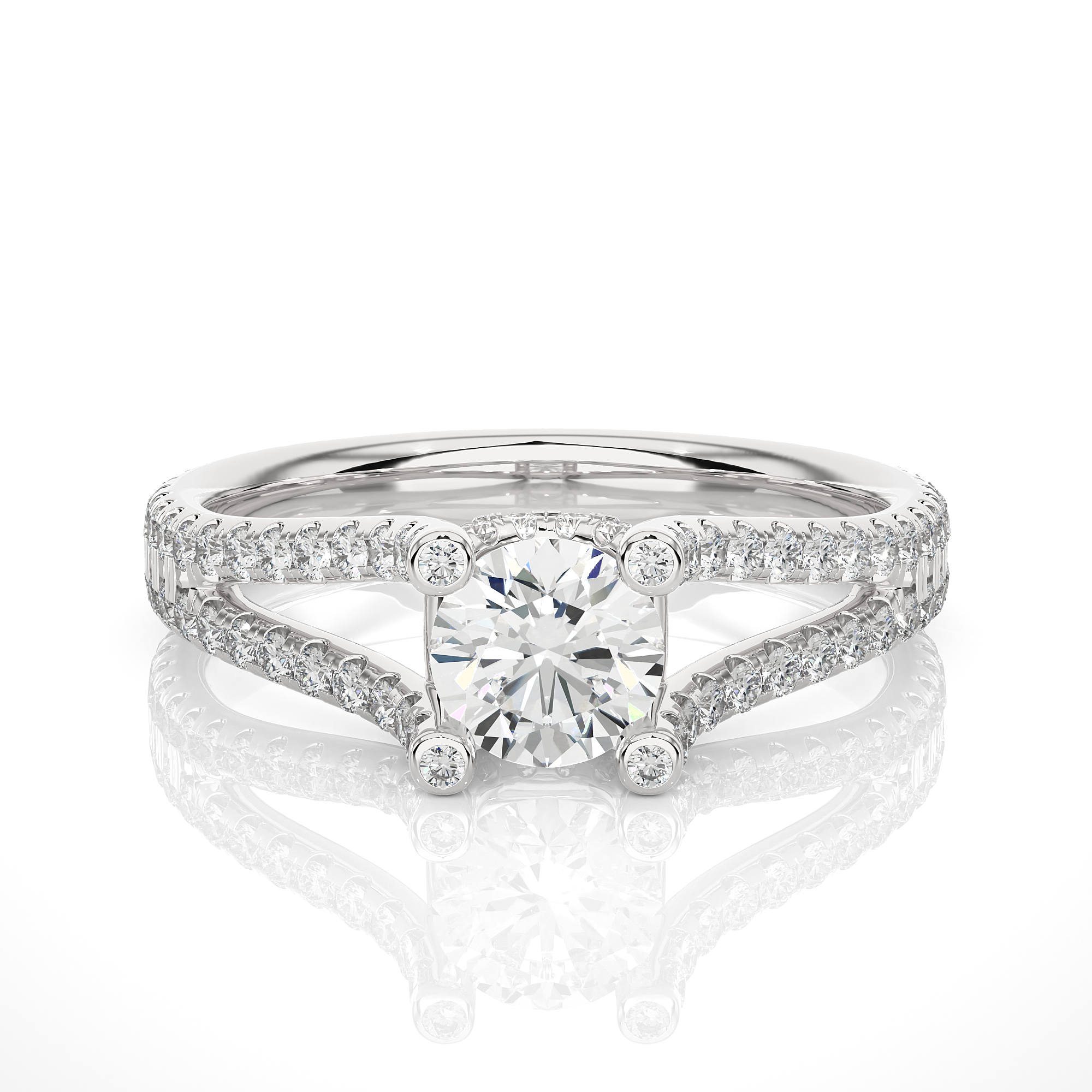 Riversong Solitaire Lab Grown Diamond Ring