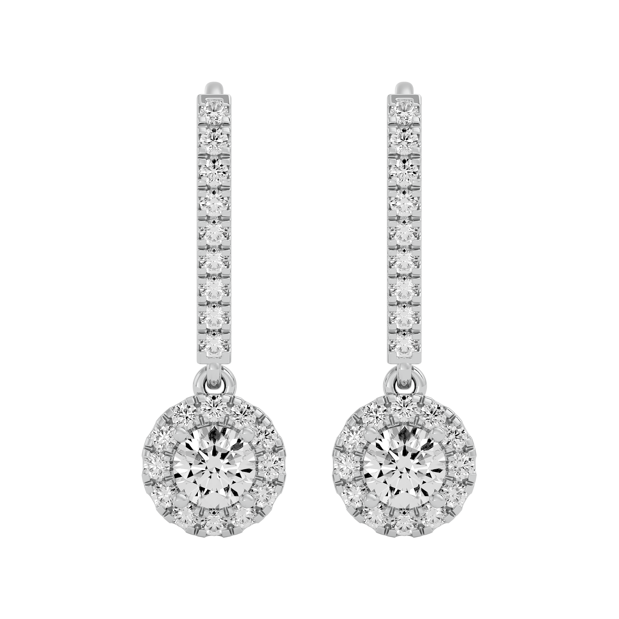 Infinite Grace Solitaire Lab Grown Diamond Earrings