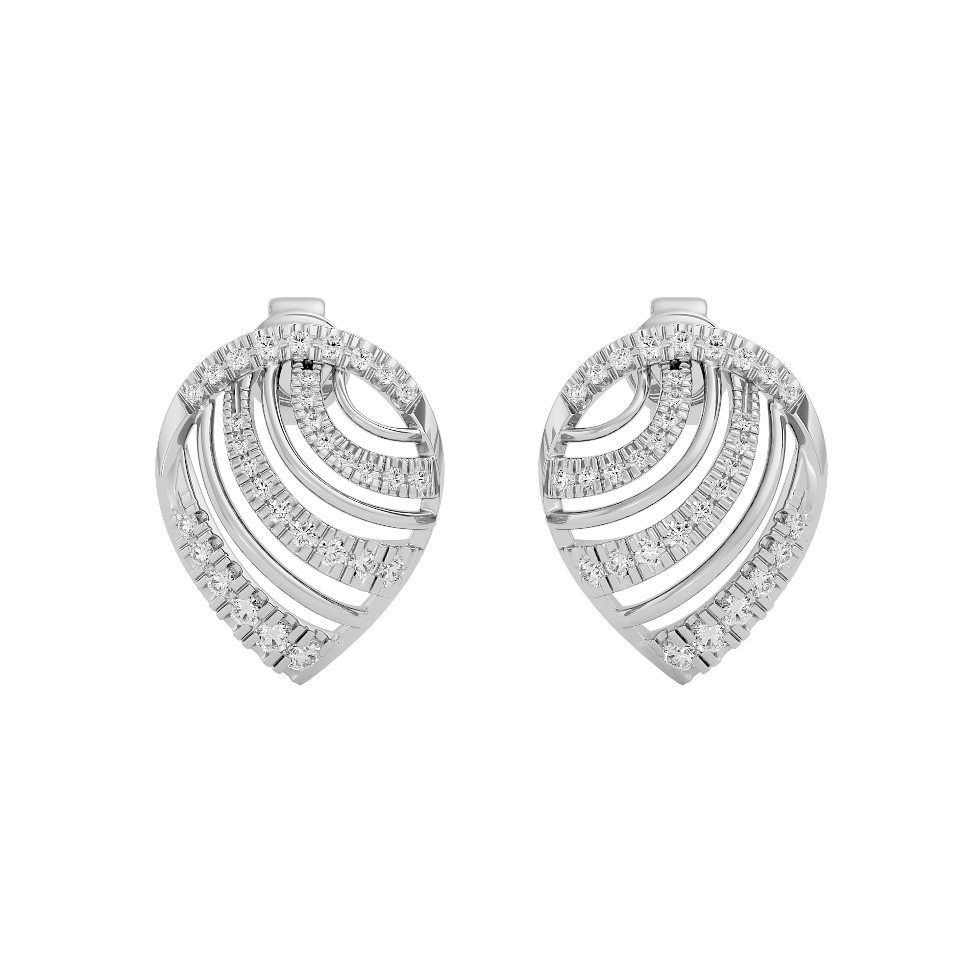 Opulent Allure Lab Grown Diamond Earrings