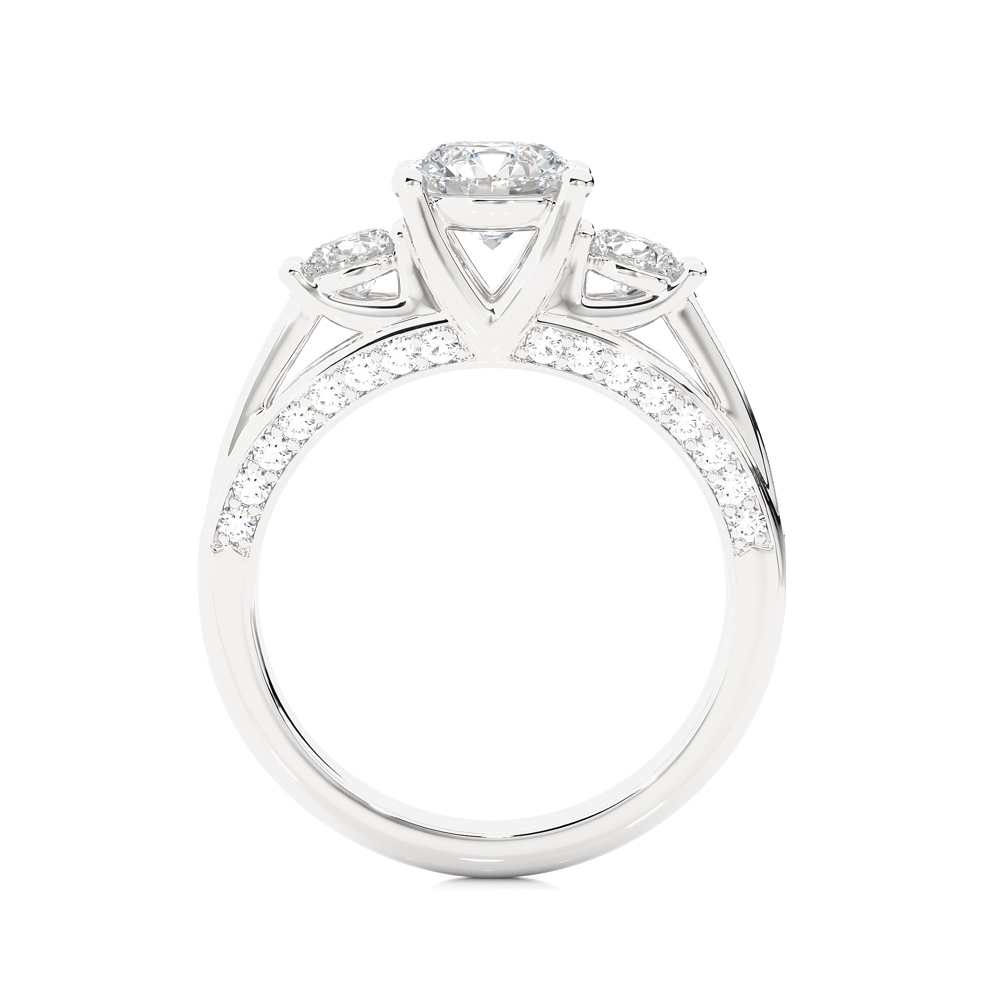 Sonnet Solitaire Lab Grown Diamond Ring