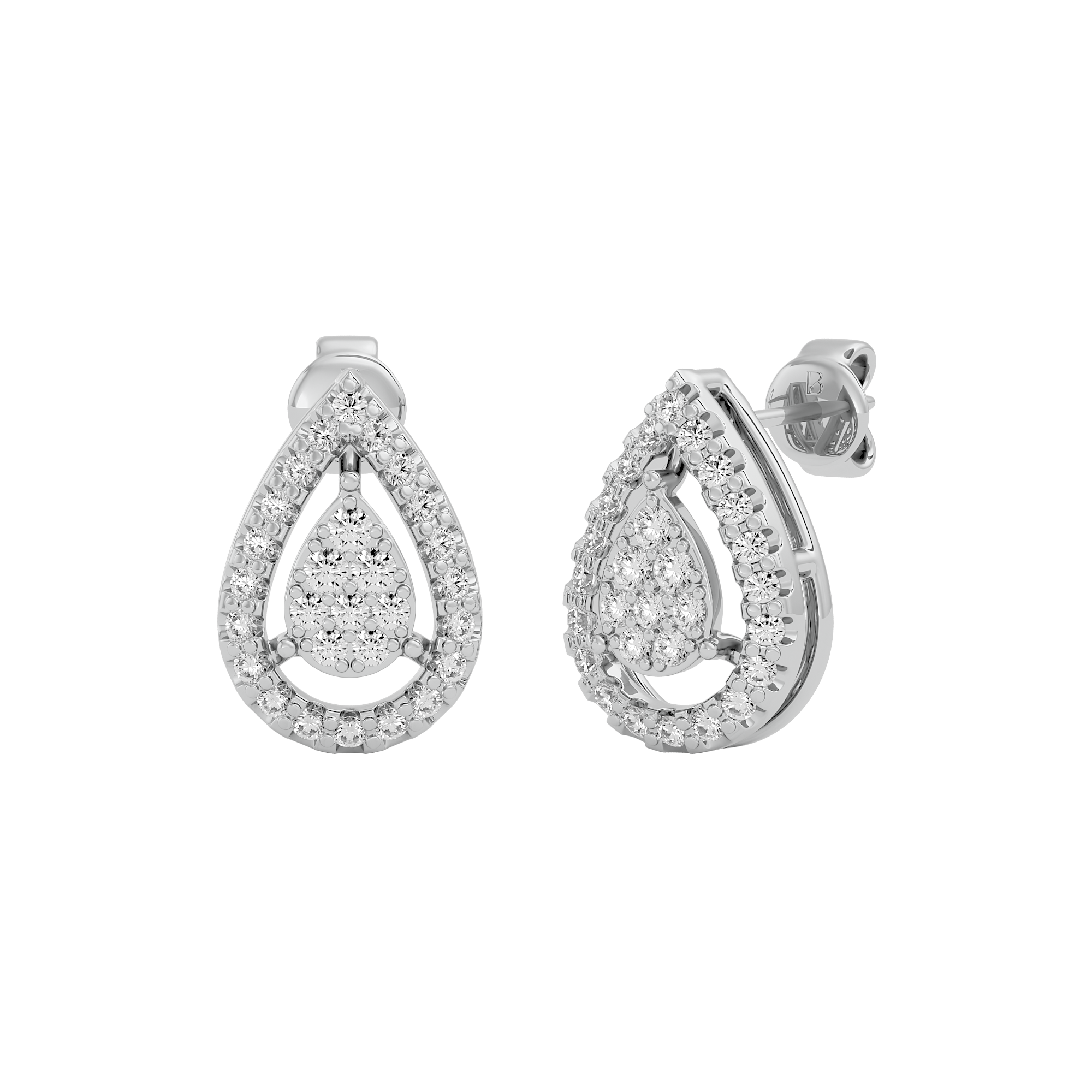 Starlight Symphony Lab Grown Diamond Earrings