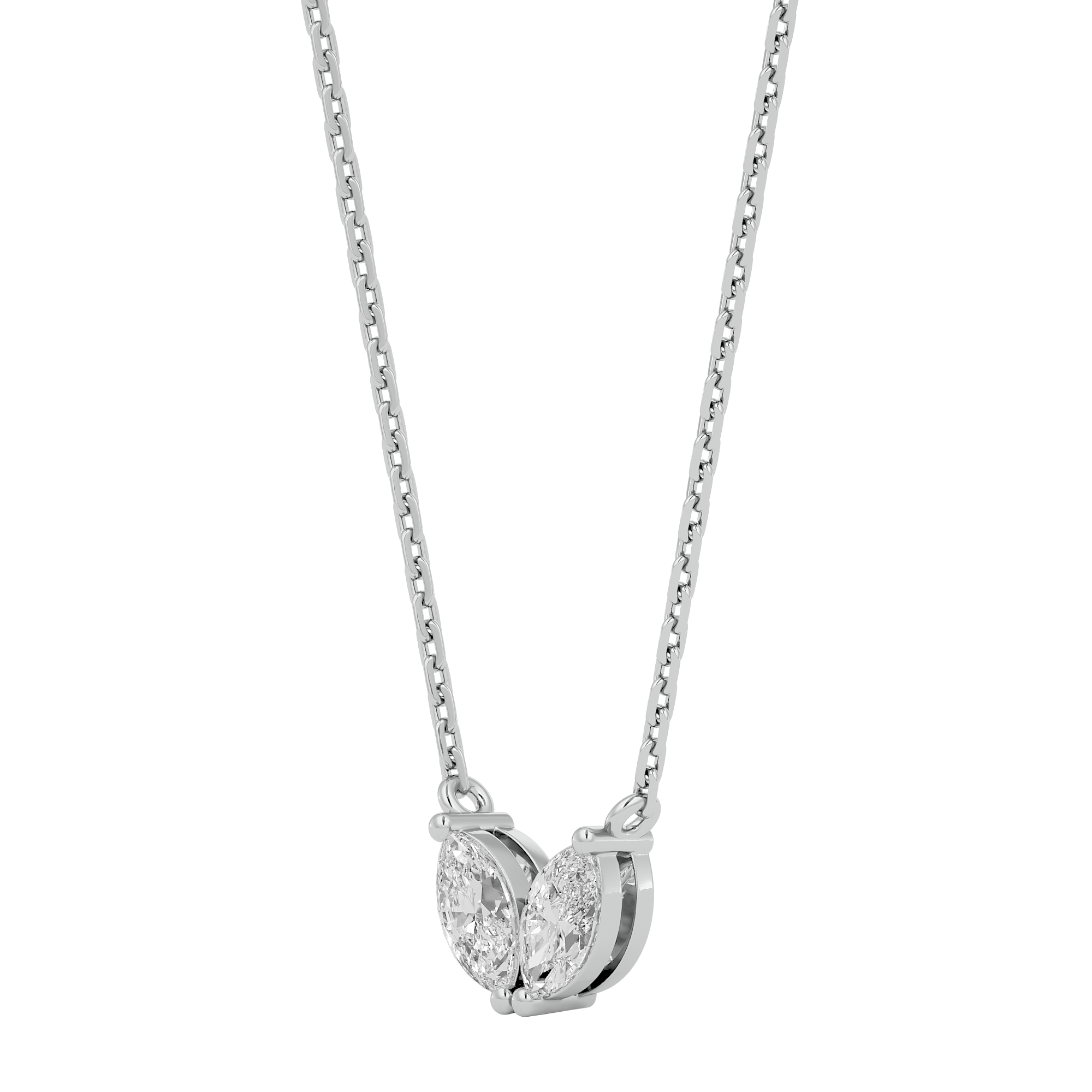 Eternal Grace Solitaire Lab Grown Diamond Pendant