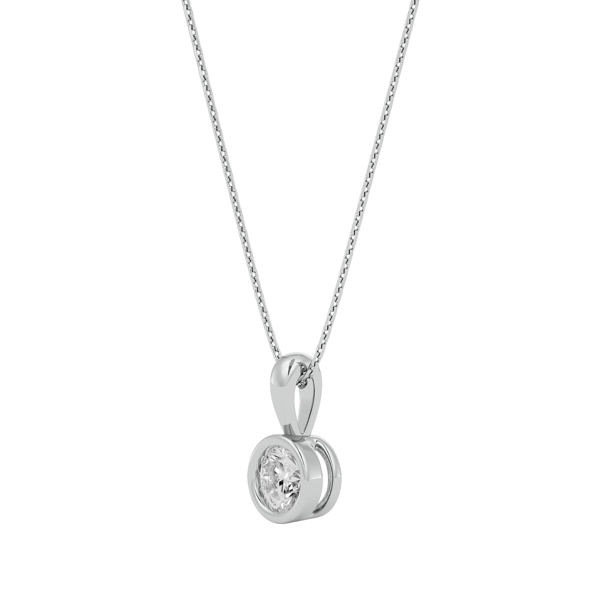 Divinely Adorned Lab Grown Diamond Pendant