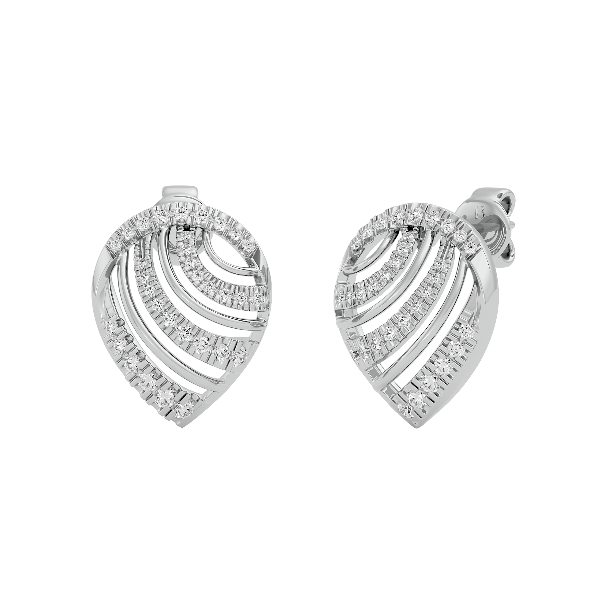 Opulent Allure Lab Grown Diamond Earrings