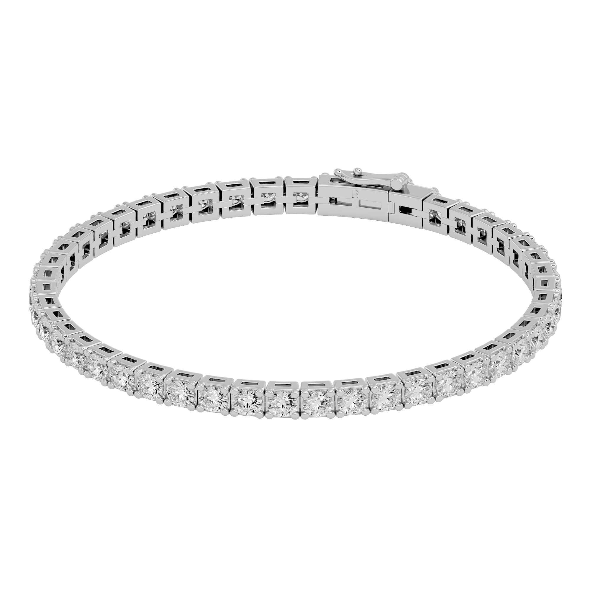 Ethereal Lab Grown Diamond Tennis Bracelet