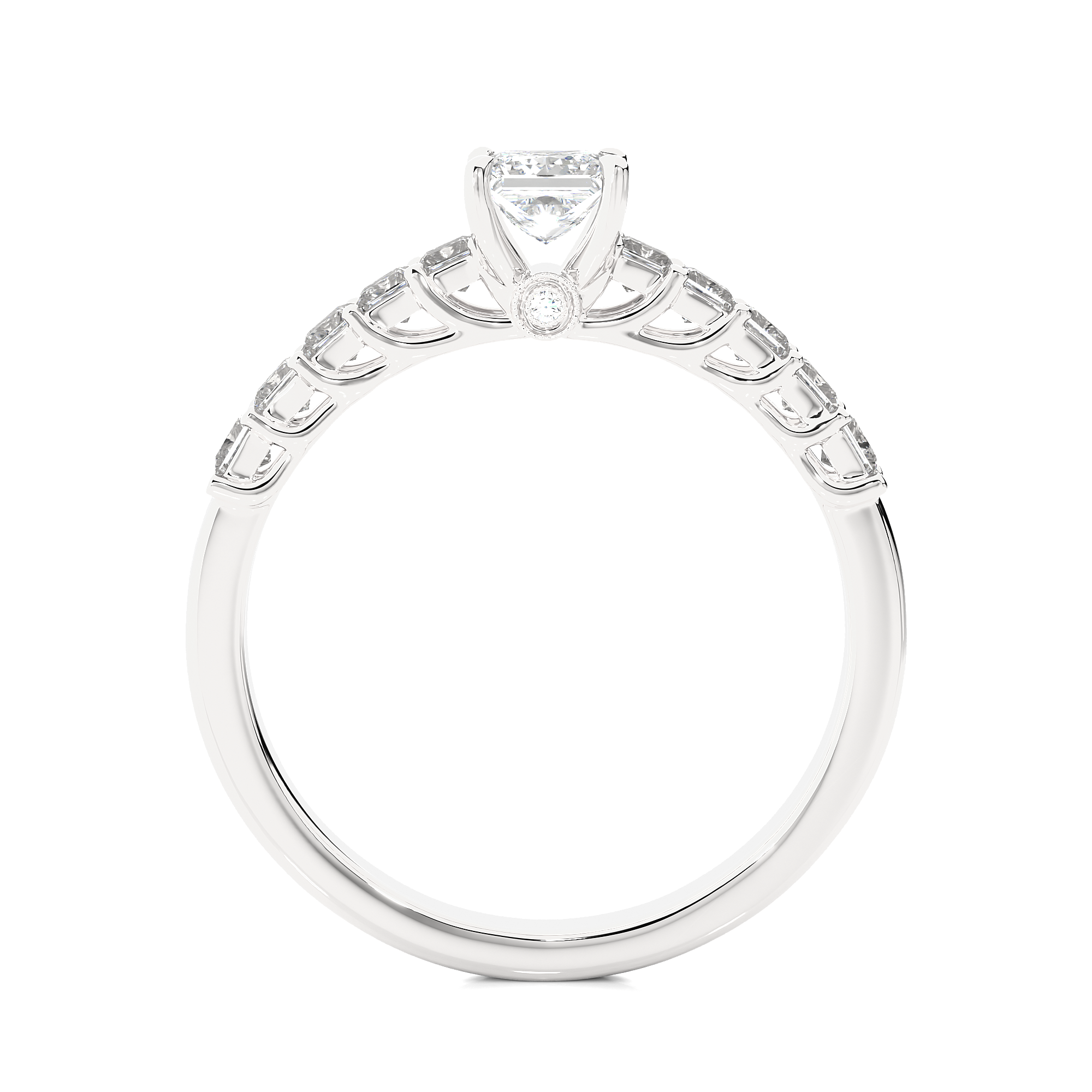 Regio Solitaire Lab Grown Diamond Ring