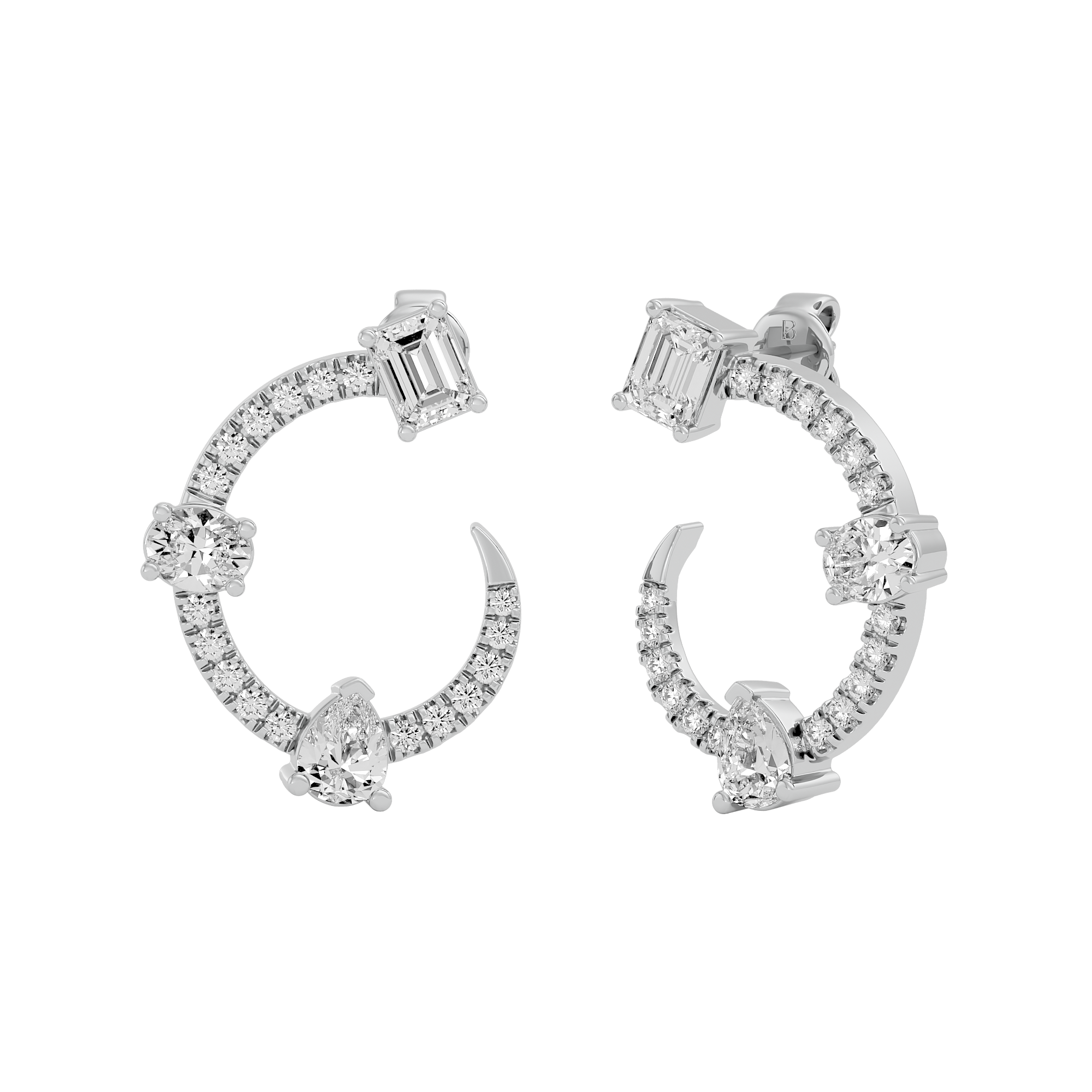 Timeless Ensemble Lab Grown Diamond Earrings