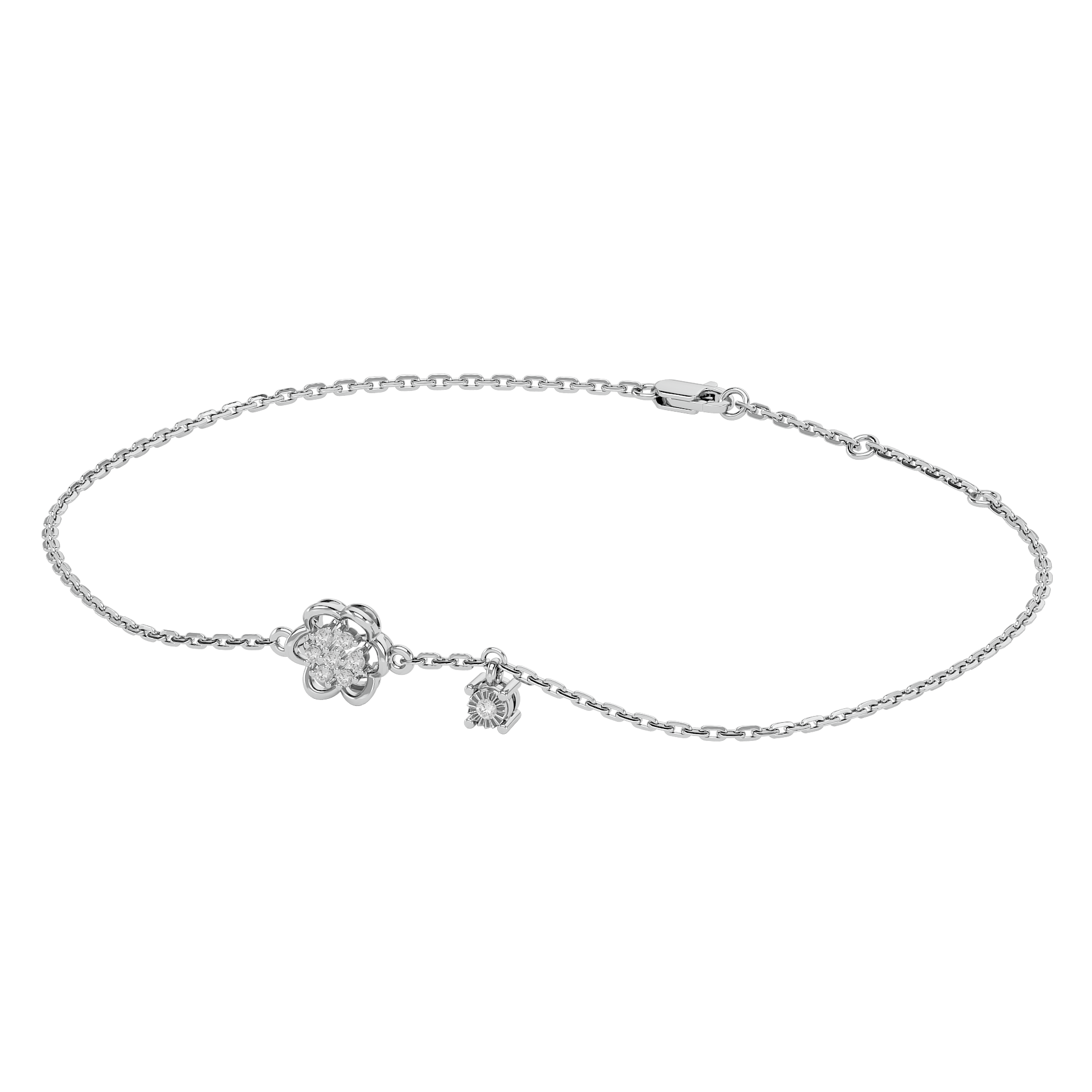 Pristine Symphony Lab Grown Diamond Bracelet