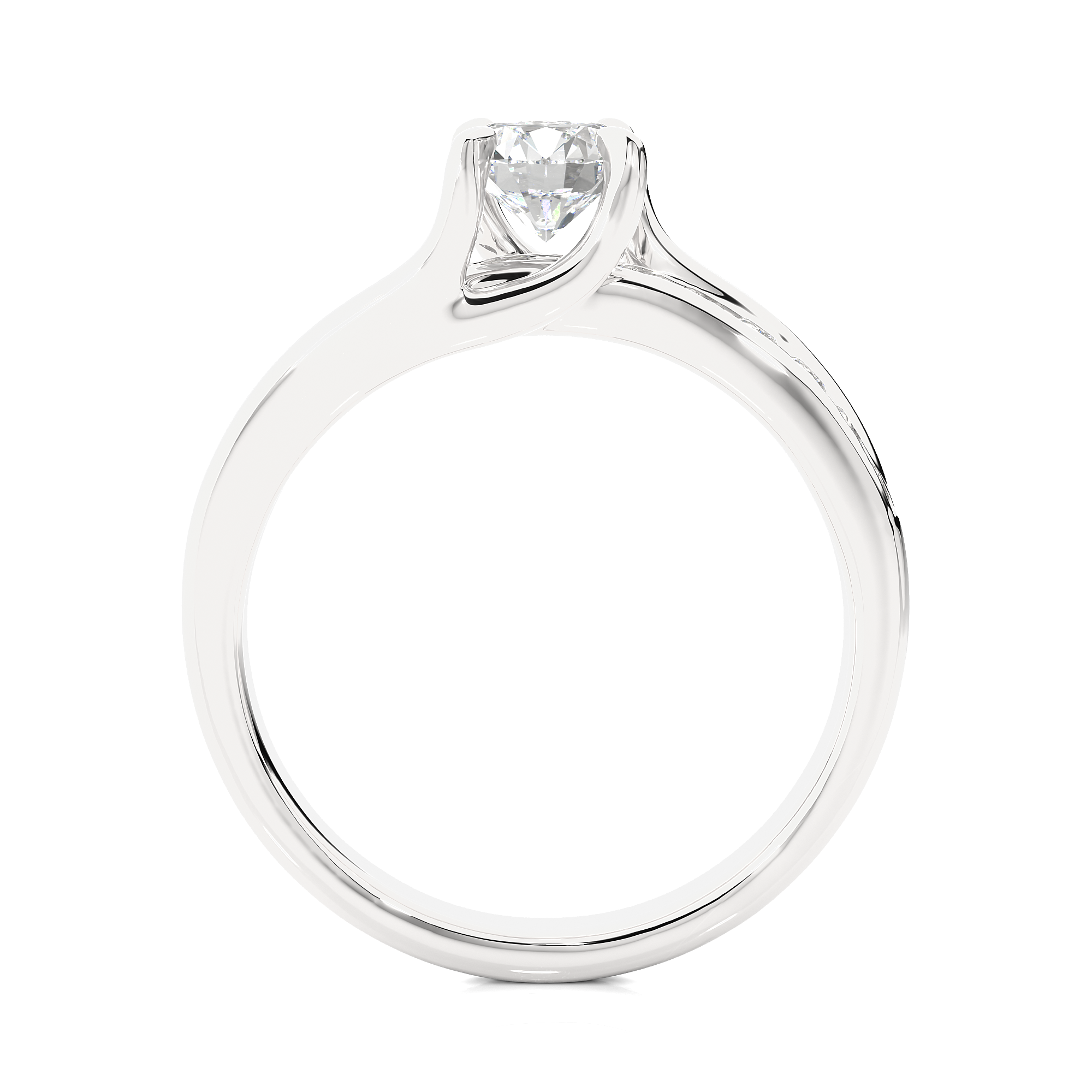 Iris Solitaire Lab Grown Diamond Ring