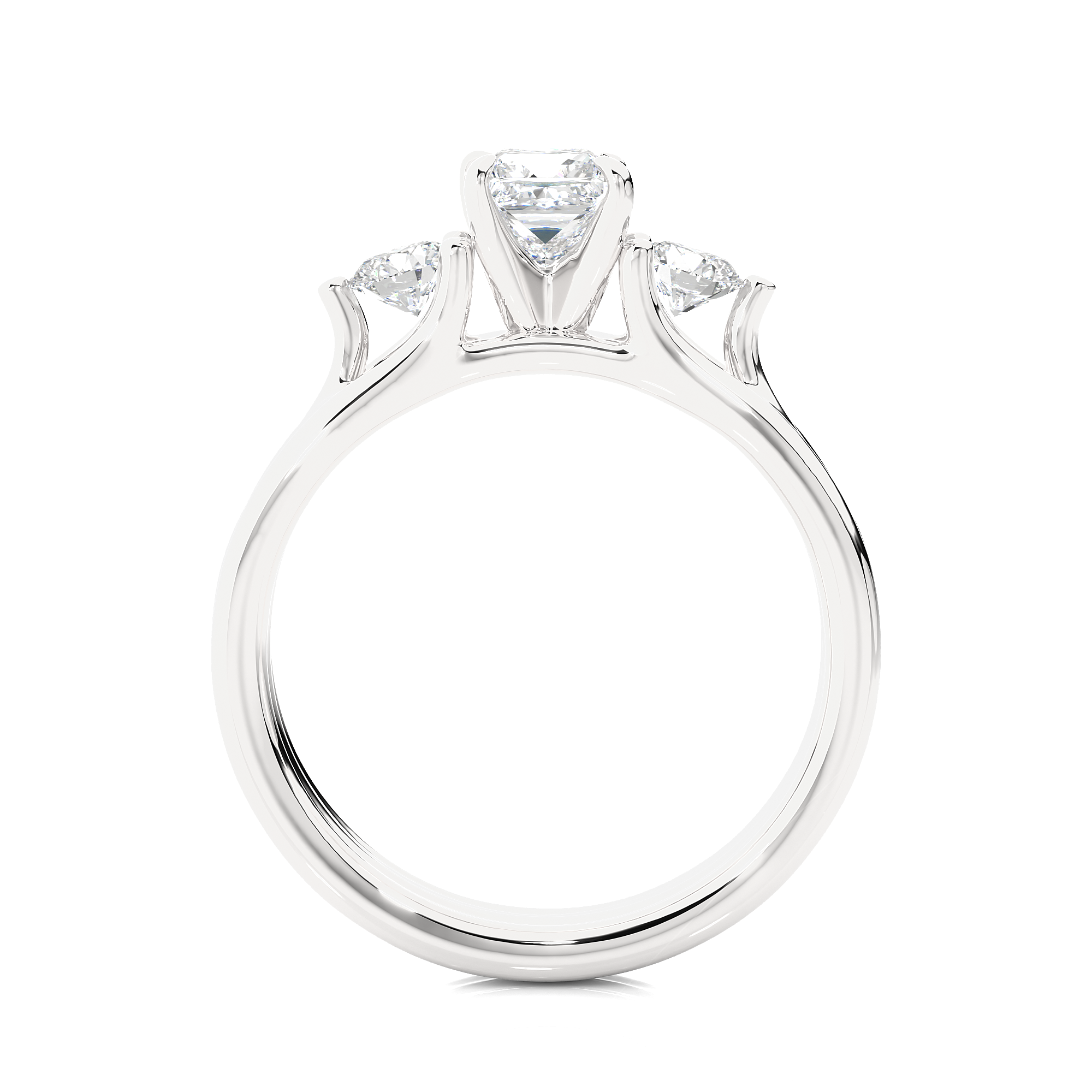 Iceberg Solitaire Lab Grown Diamond Ring