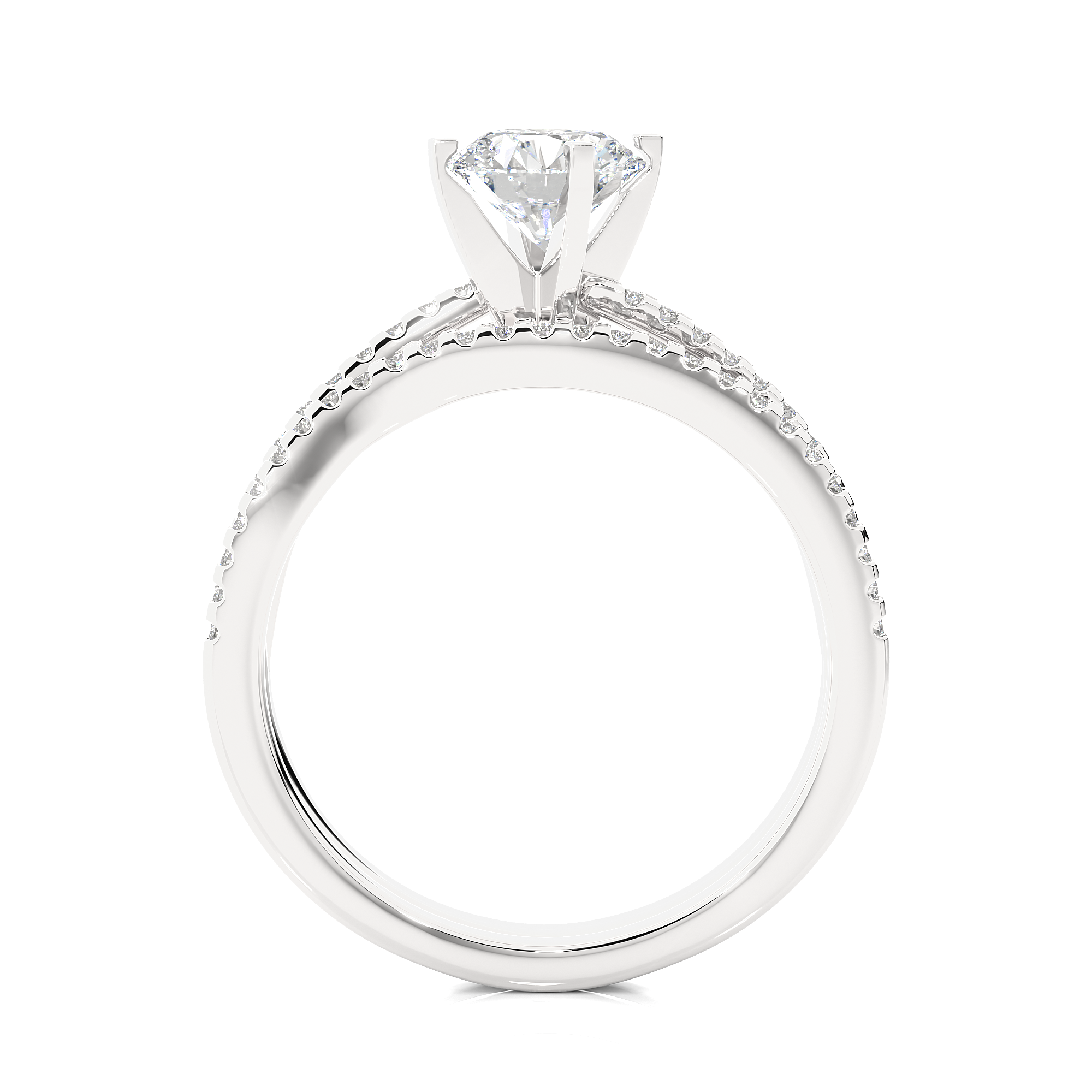 Lena Solitaire Lab Grown Diamond Ring
