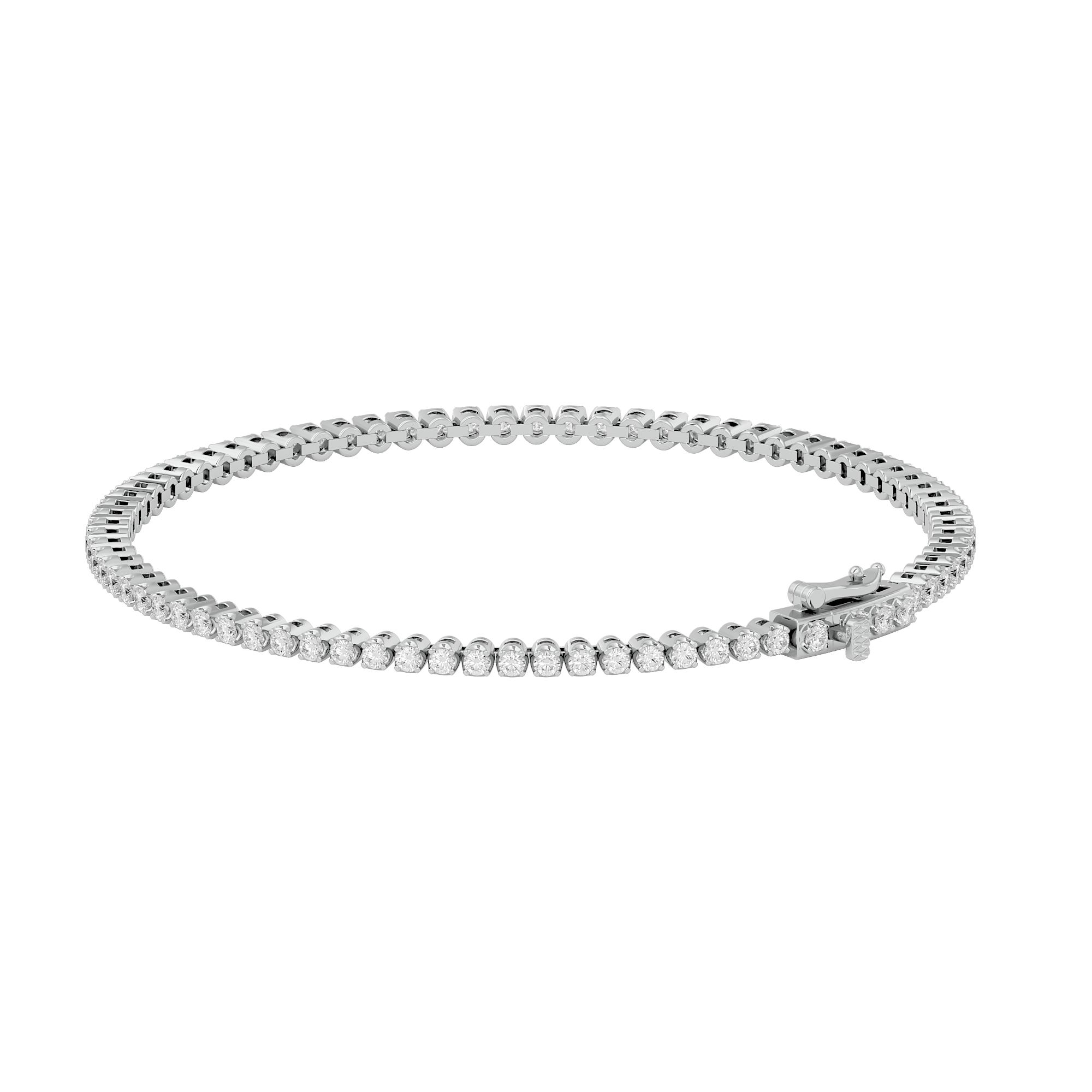 Celestial Harmony Tennis Lab Grown Diamond Bracelet