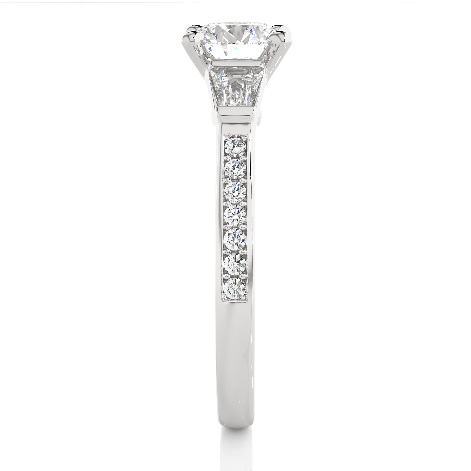 Caspian Solitaire Lab Grown Diamond Ring