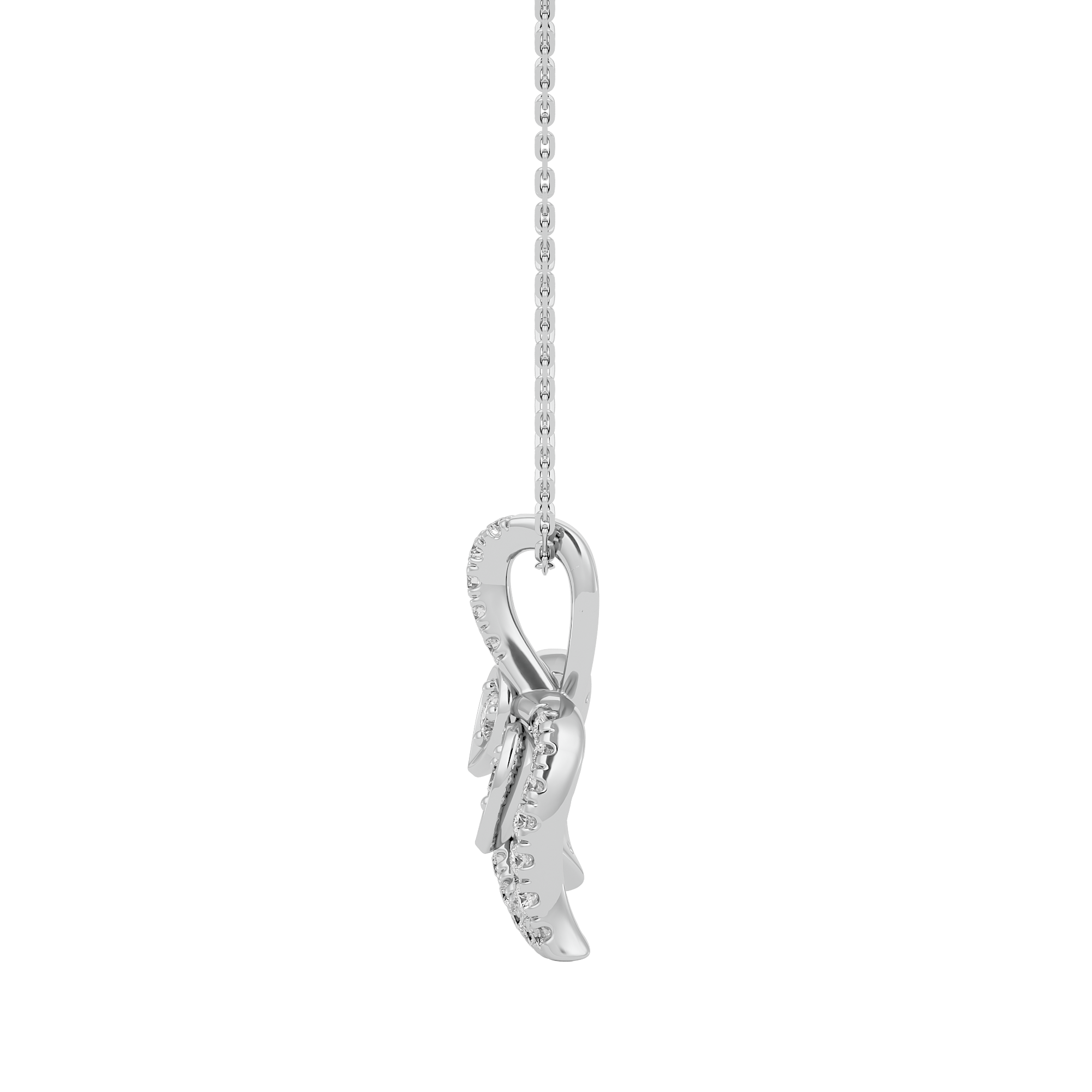 Seraphic Sparkle Lab Grown Diamond Pendant