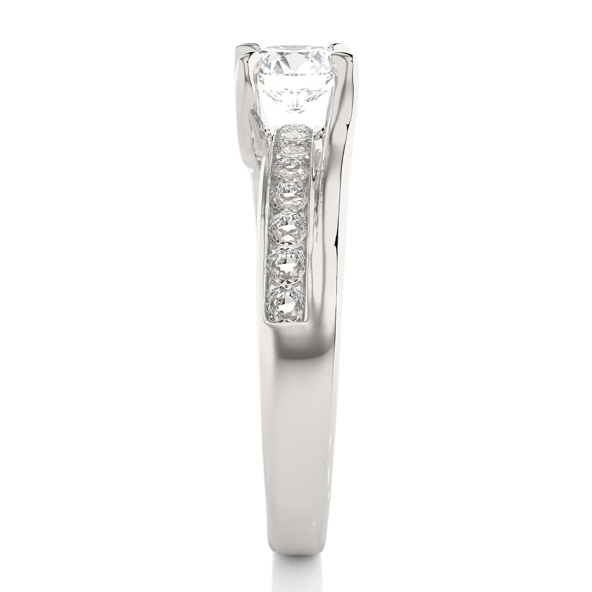 Iris Solitaire Lab Grown Diamond Ring