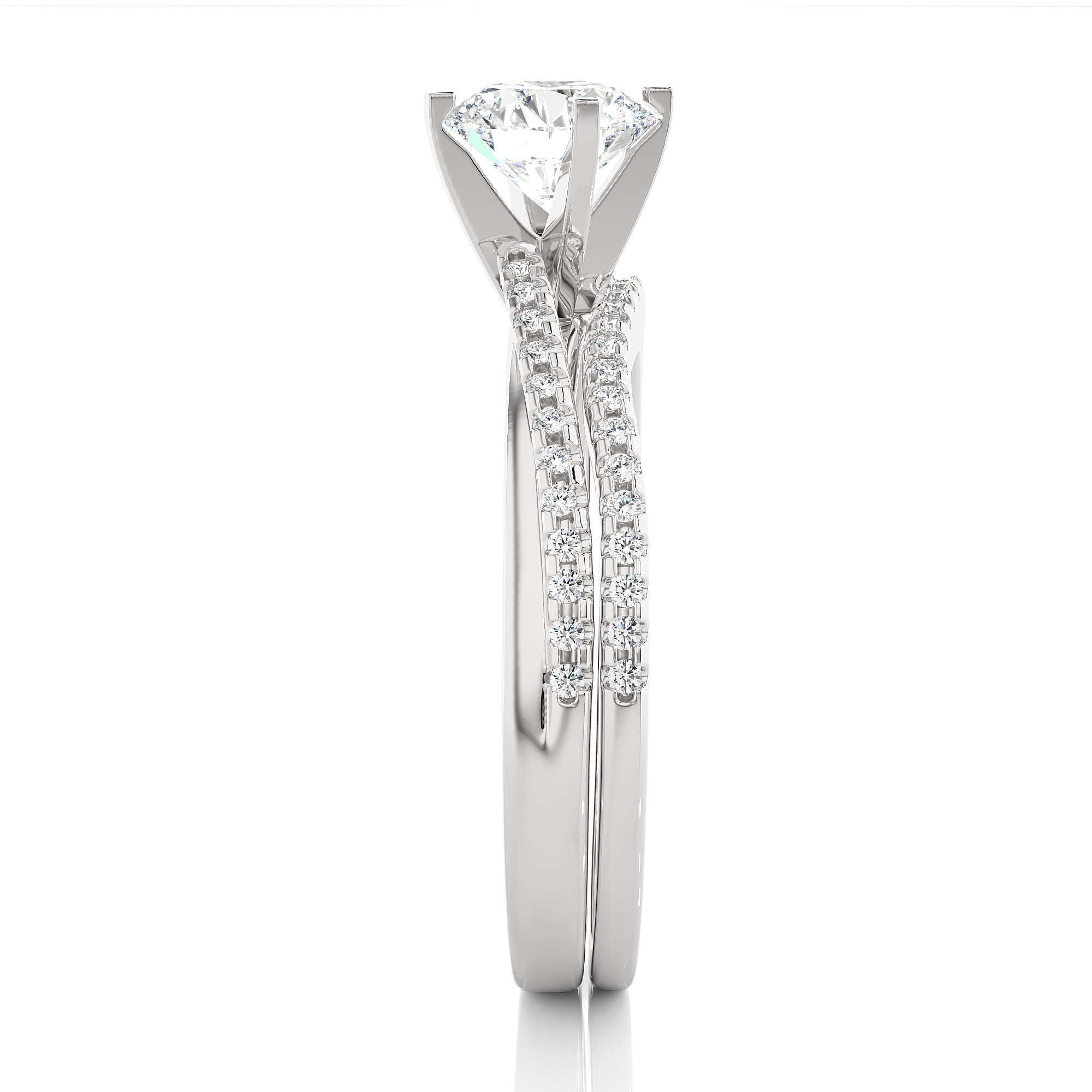 Lena Solitaire Lab Grown Diamond Ring