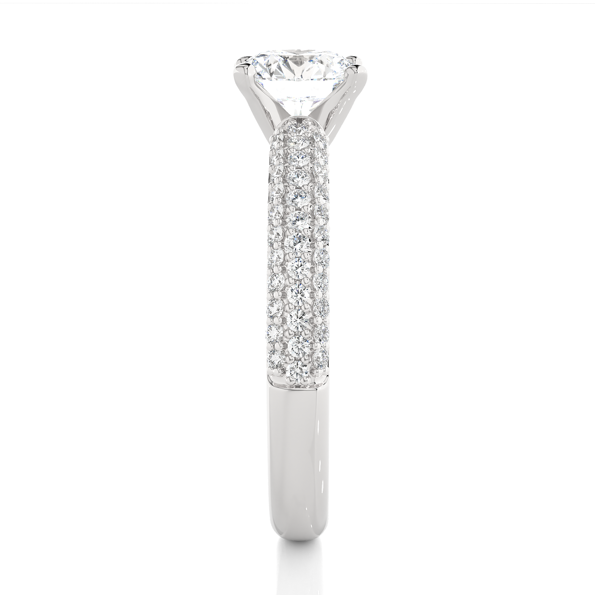 Zephyr Solitaire Lab Grown Diamond Ring