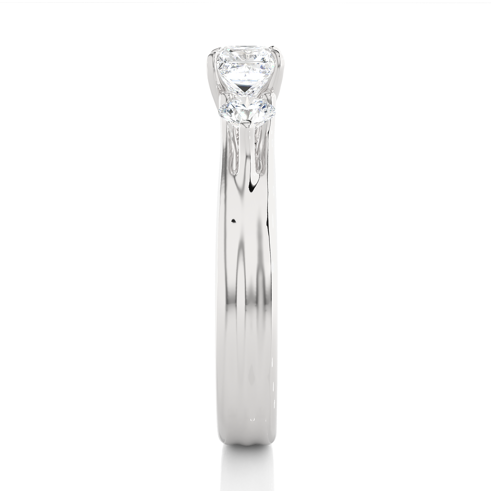 Iceberg Solitaire Lab Grown Diamond Ring