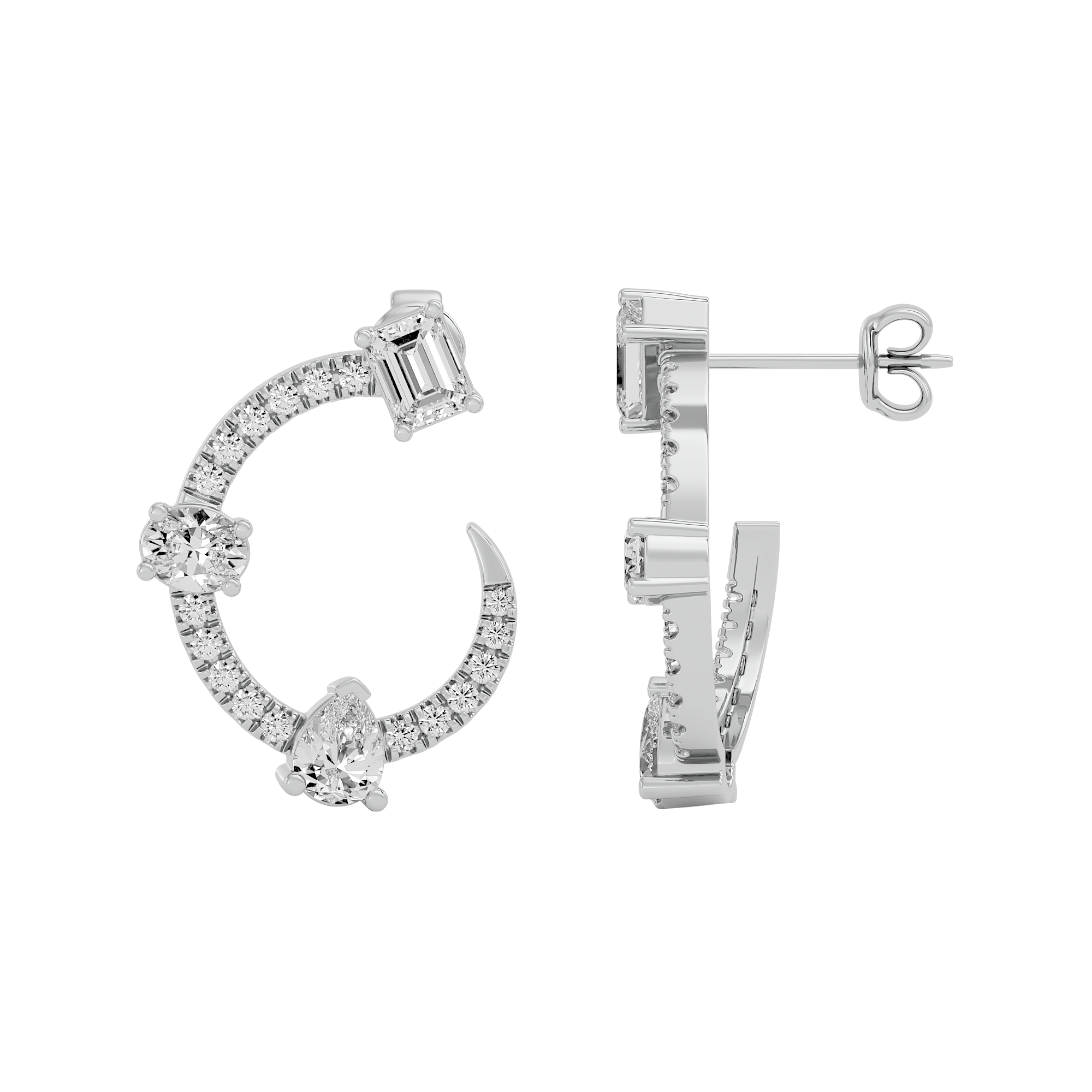 Timeless Ensemble Lab Grown Diamond Earrings