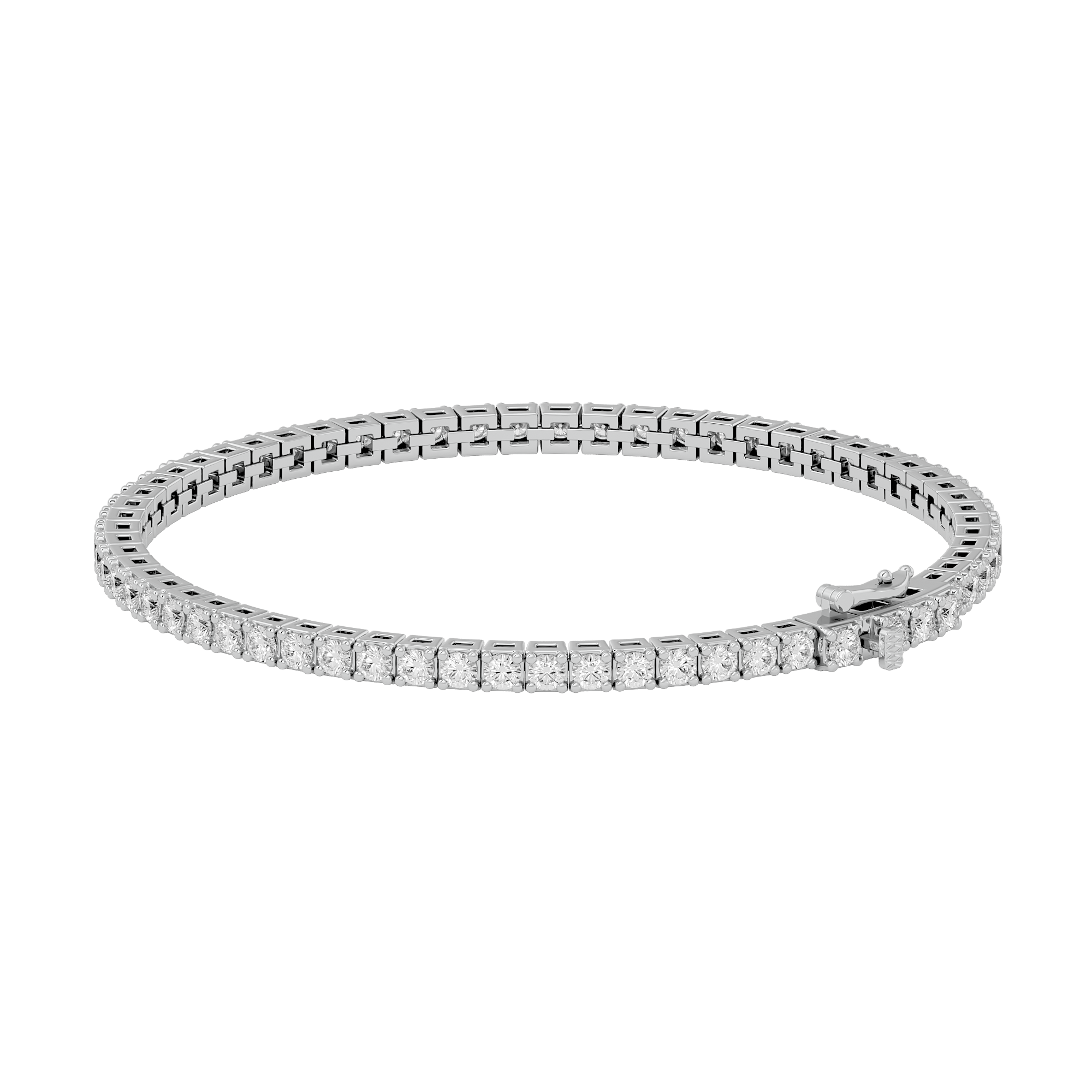 Eternal Circle Tennis Lab Grown Diamond Bracelet