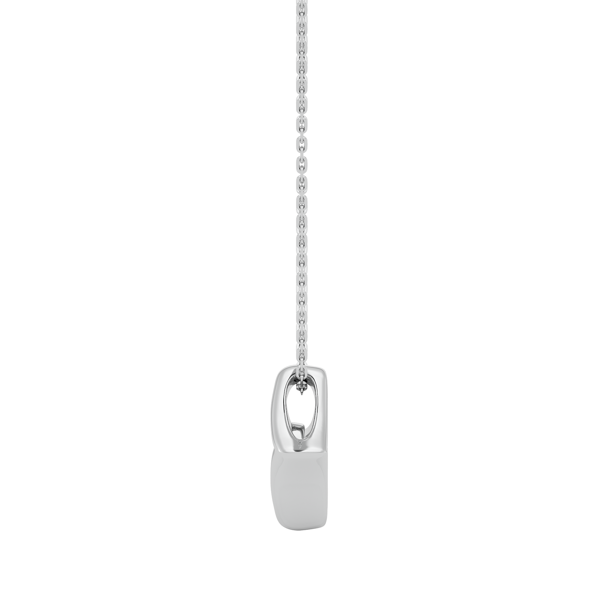 Regal Radiant Lab Grown Diamond Pendant
