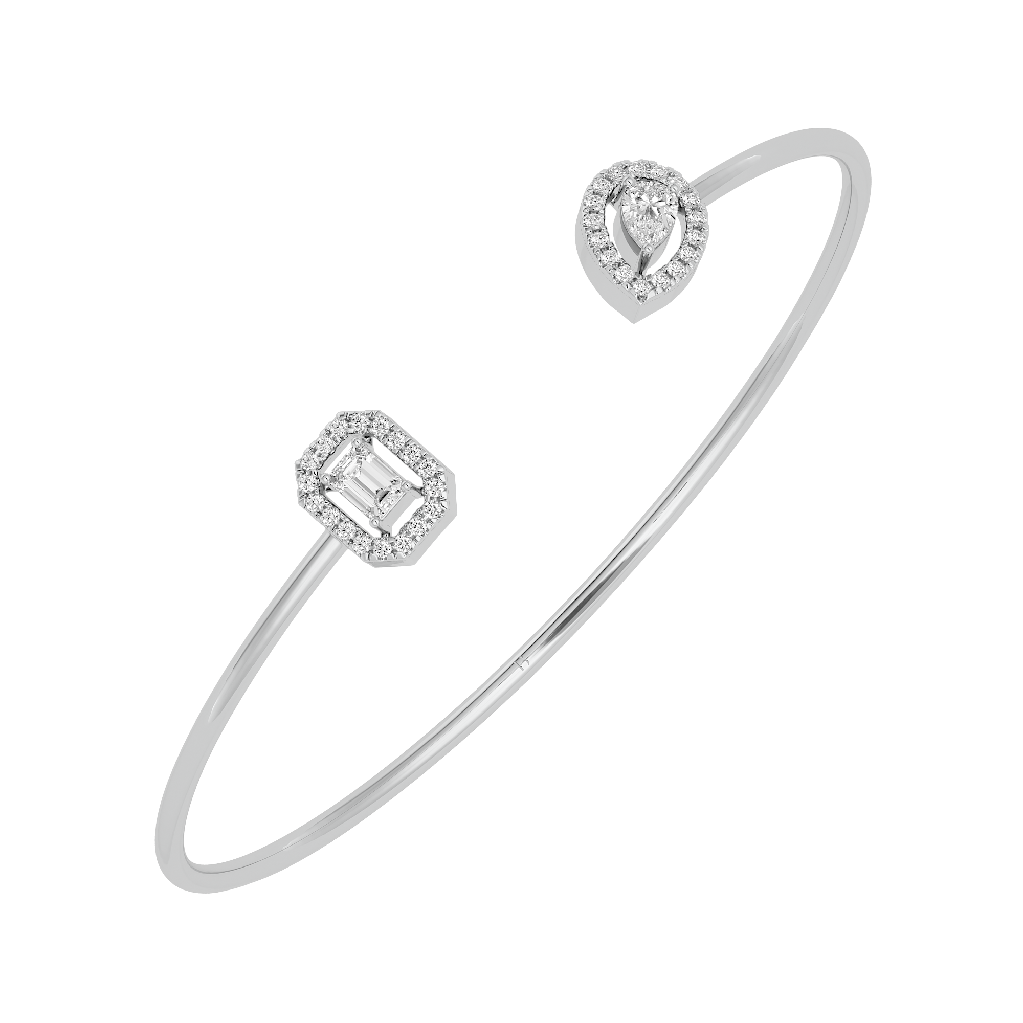 Glamorous Cascade Lab Grown Diamond Bracelet