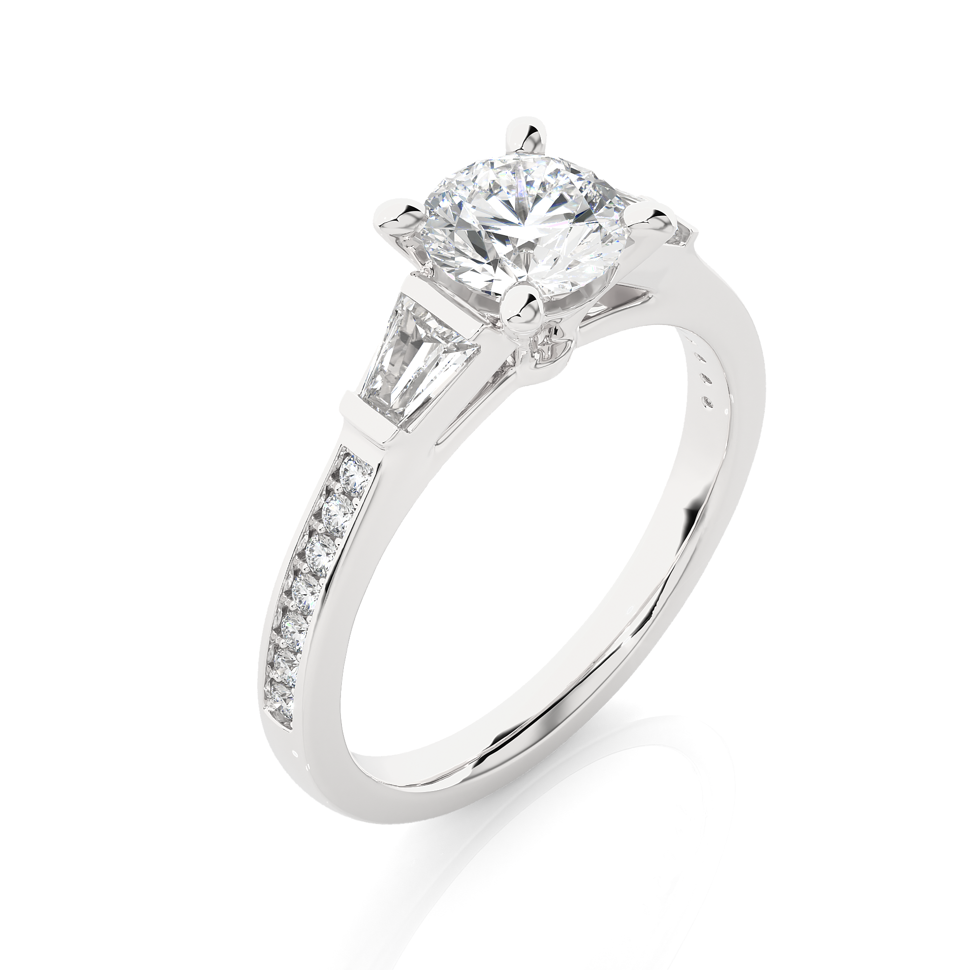 Caspian Solitaire Lab Grown Diamond Ring